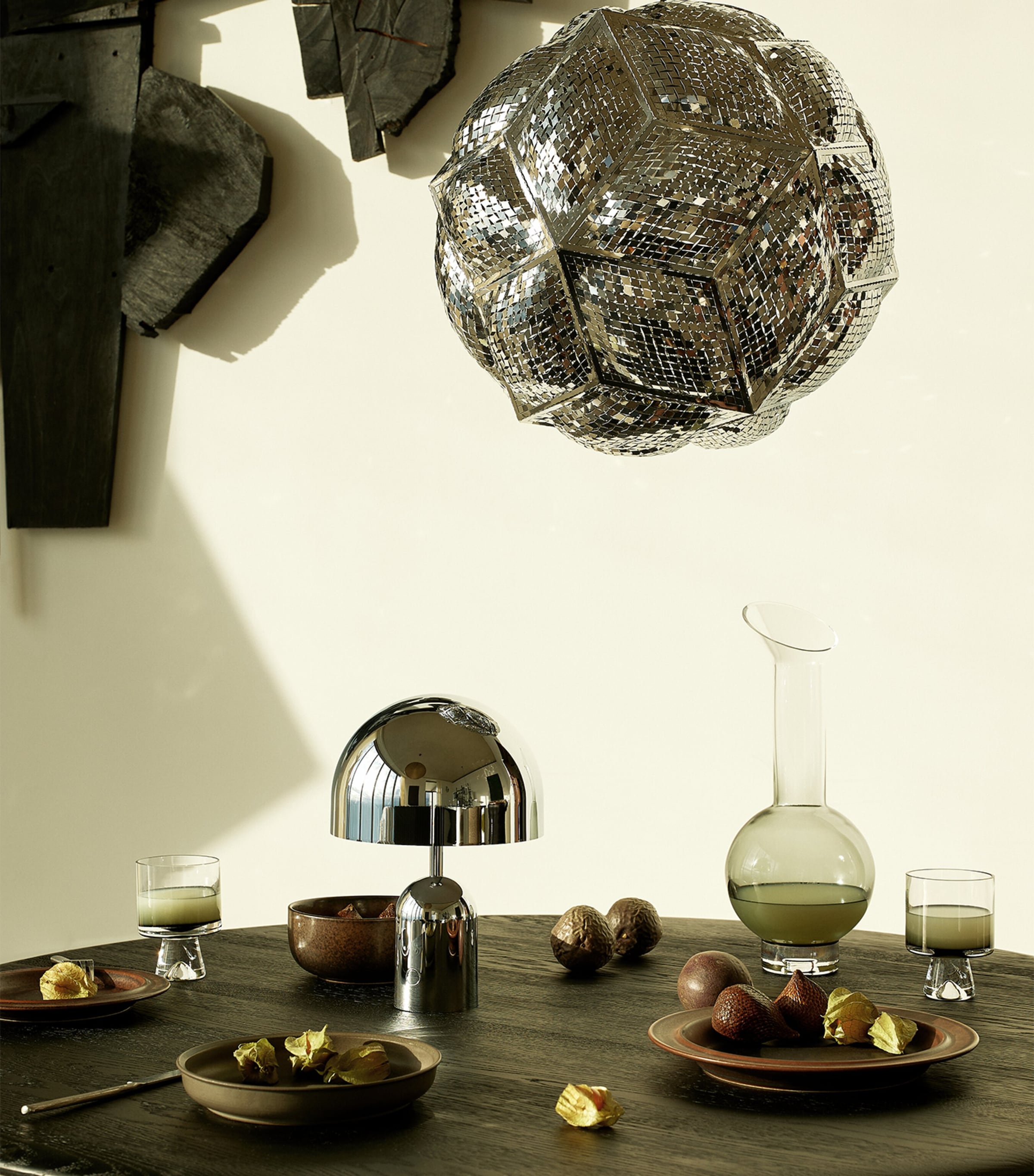 Portable Bell Table Lamp SILVER Image 5