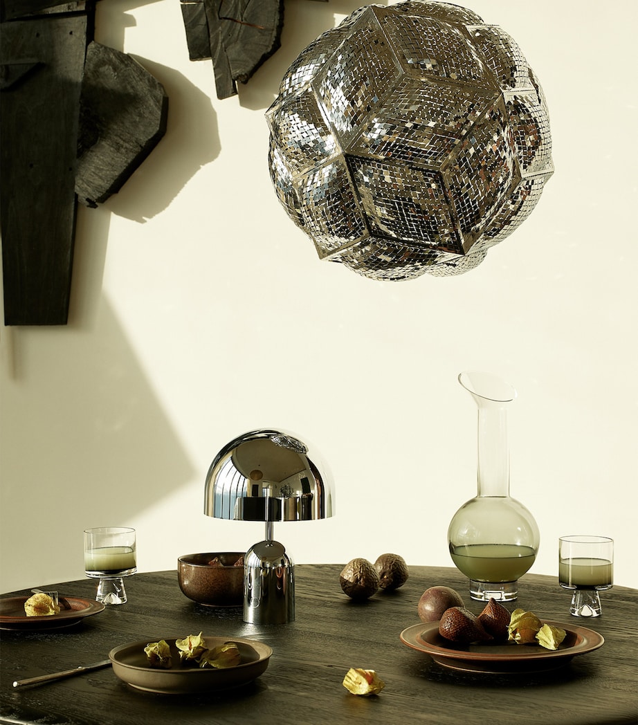 Portable Bell Table Lamp SILVER Image 5