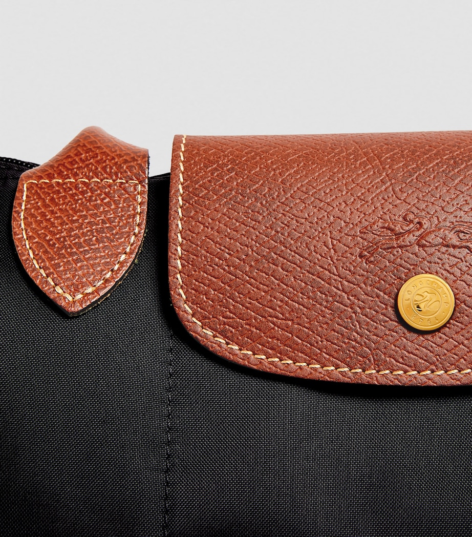 Medium Le Pliage Original Tote Bag 001 BLACK Image 6