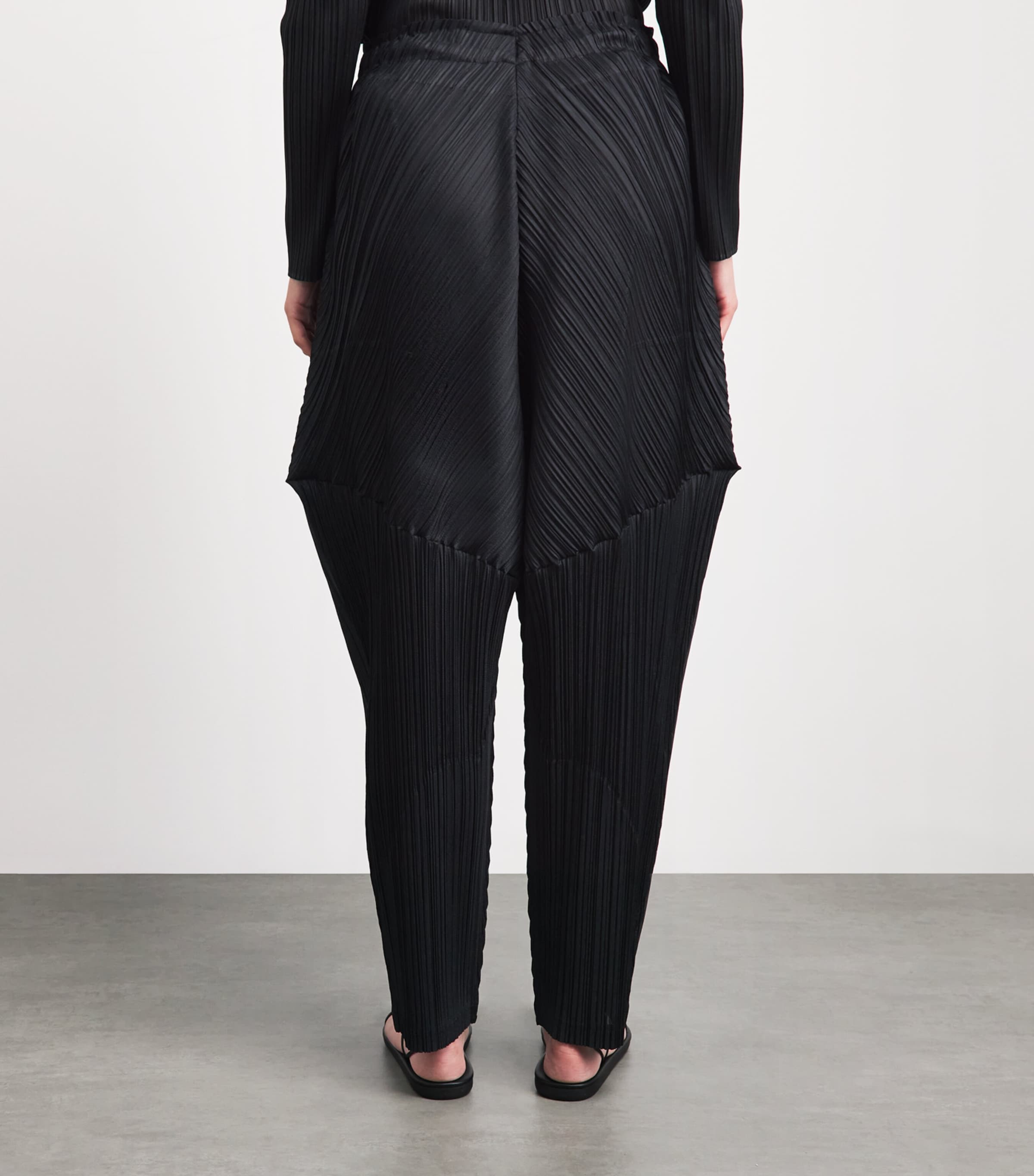 Pleats Please Issey Miyake Womens Thicker Bottoms 2 Trousers Black Image 5