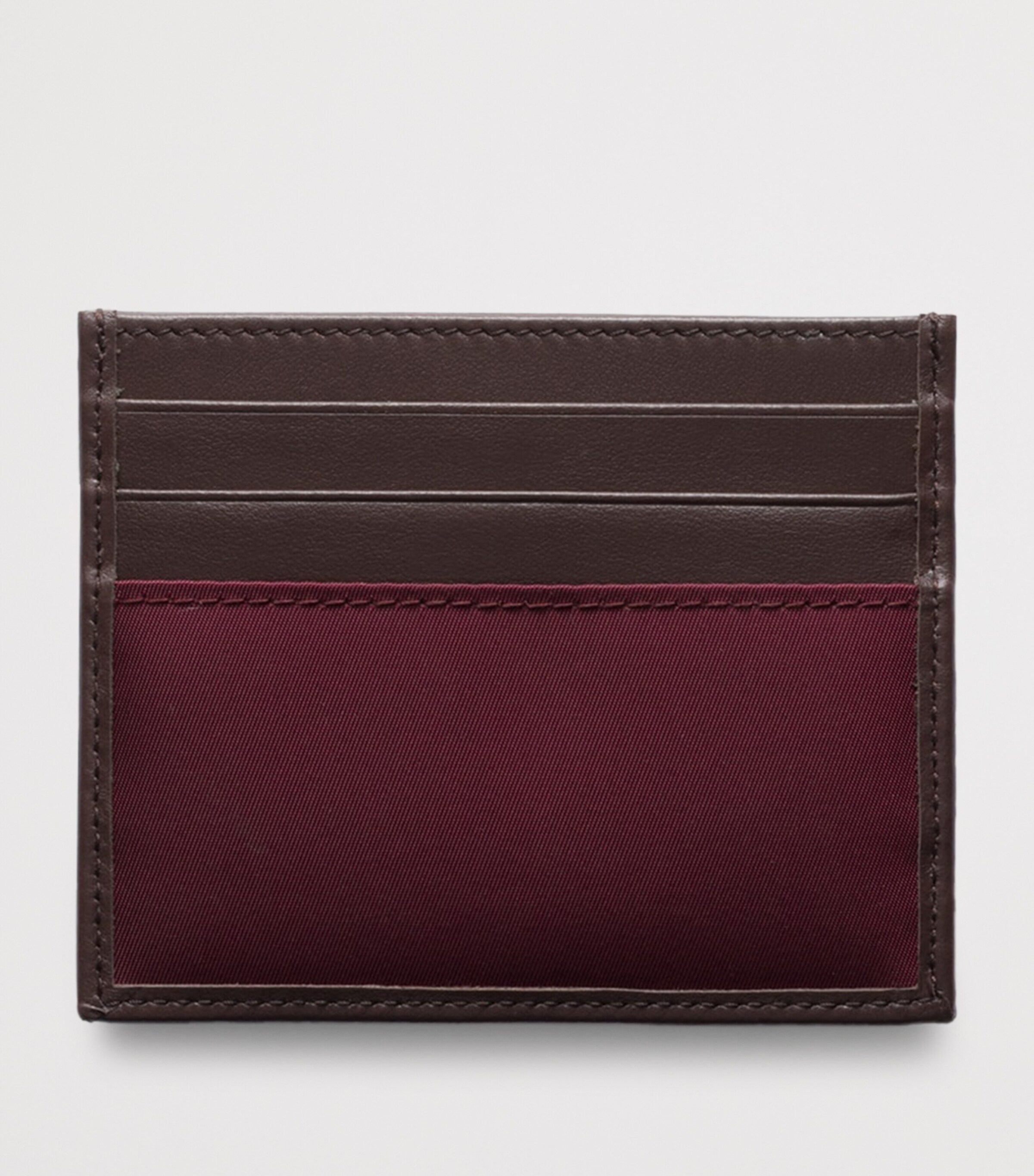 Re-Nylon and Leather Card Holder F0007 Image 3