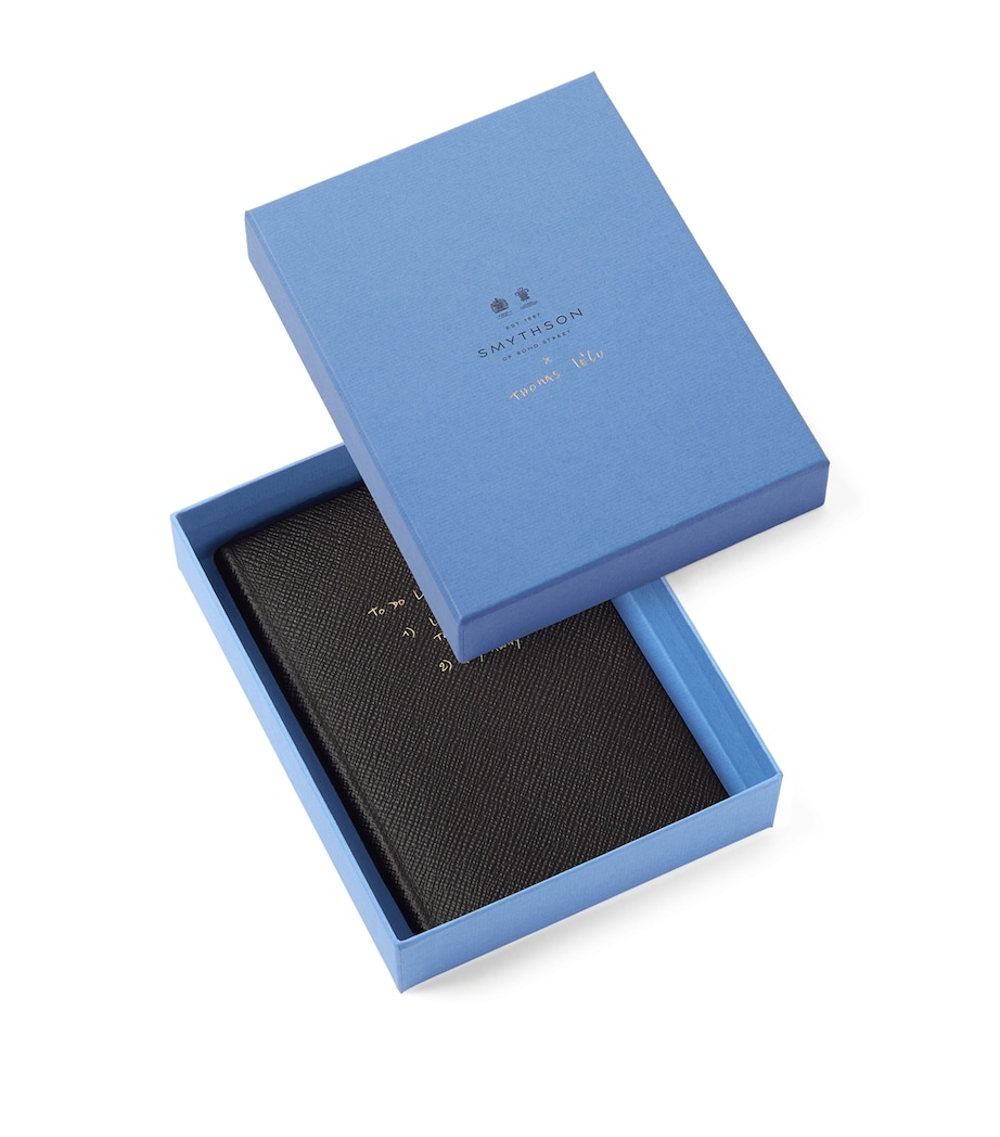 x Thomas Lélu Panama Leather To Do List Chelsea Notebook BLACK Image 5