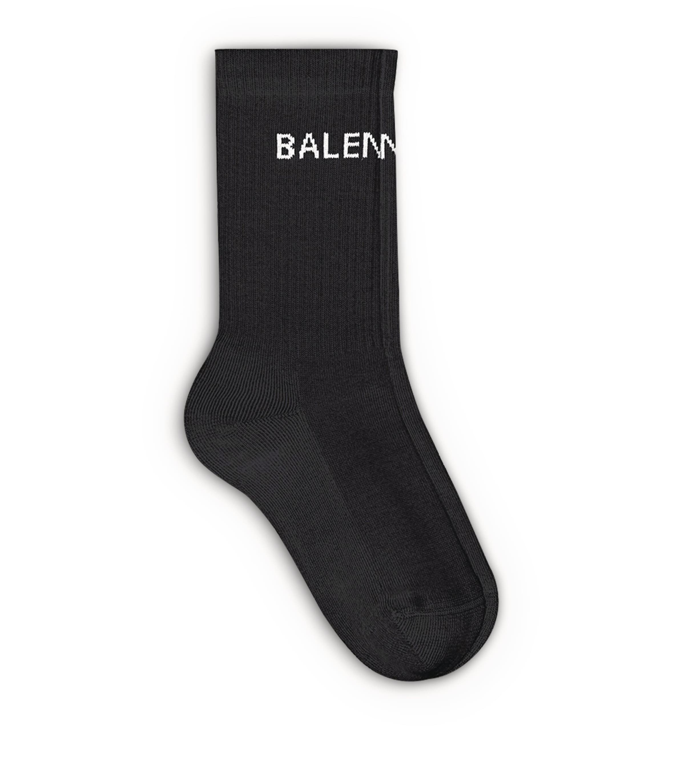 Balenciaga Mens Logo Socks Image 1