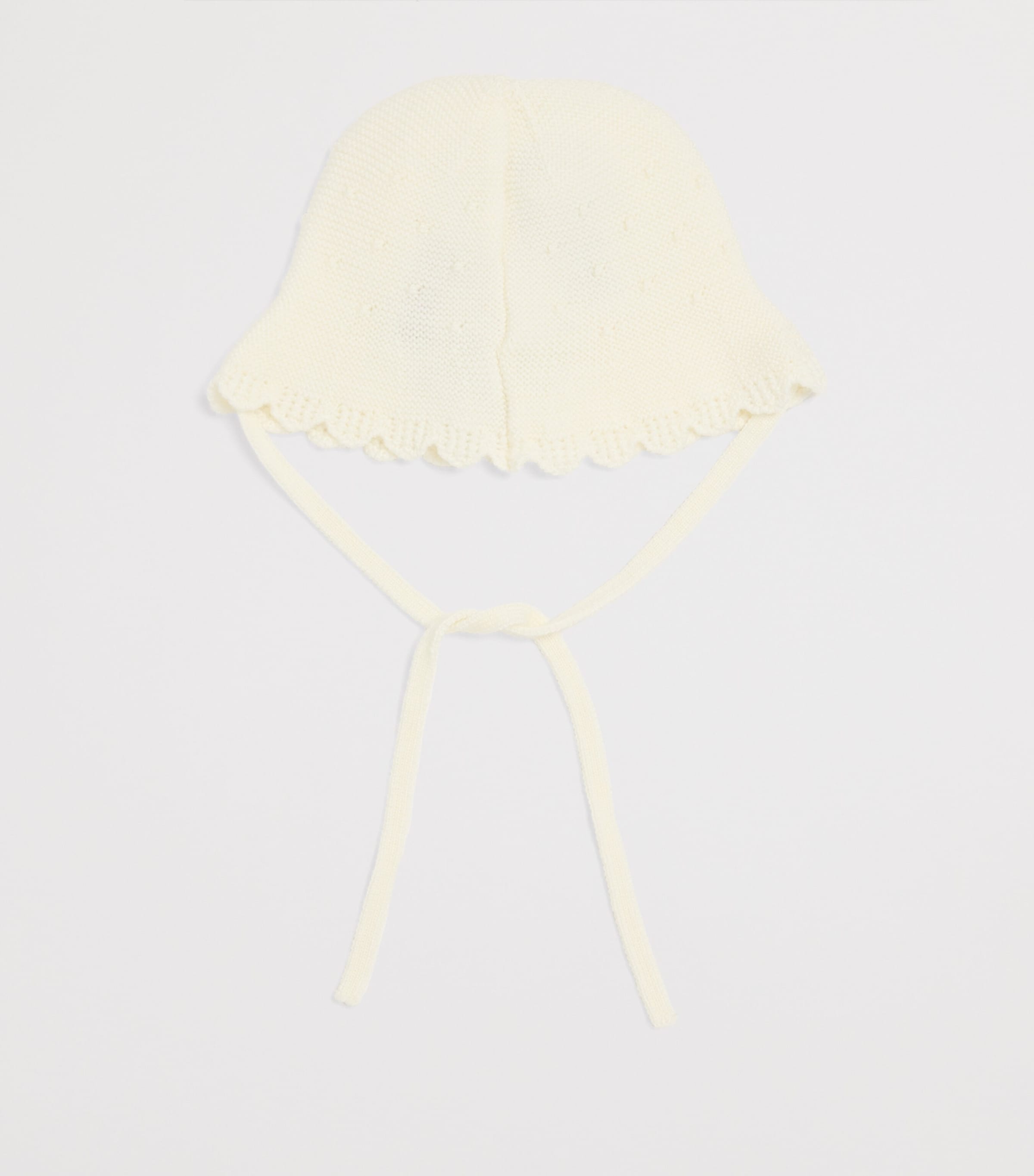 Paz Rodriguez Cotton Knit Bonnet (0-24 Months) Image 2