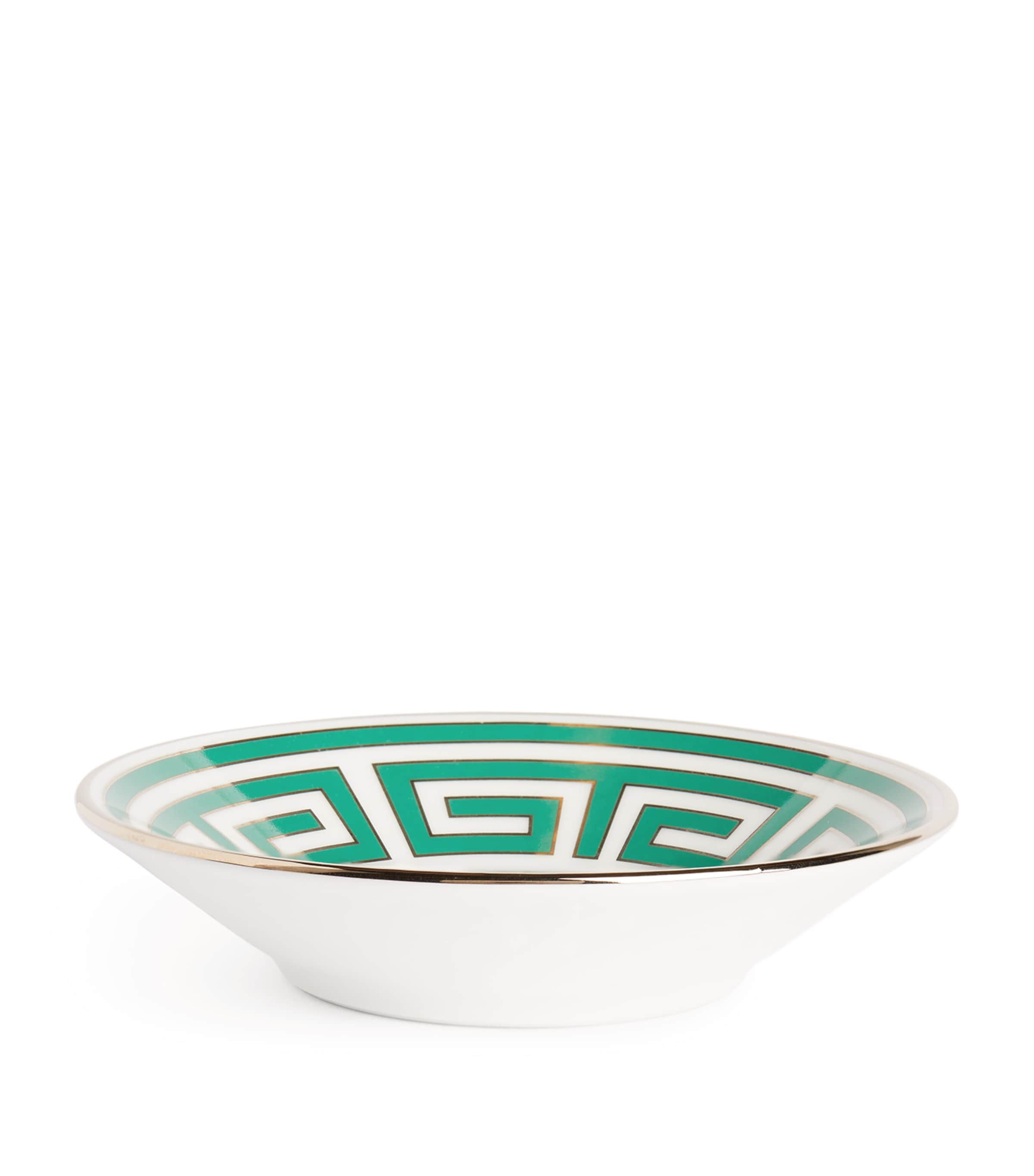 GINORI 1735 Labirinto Smeraldo Espresso Saucer (11cm) | Dining | Tableware | Tea Cups & Saucers