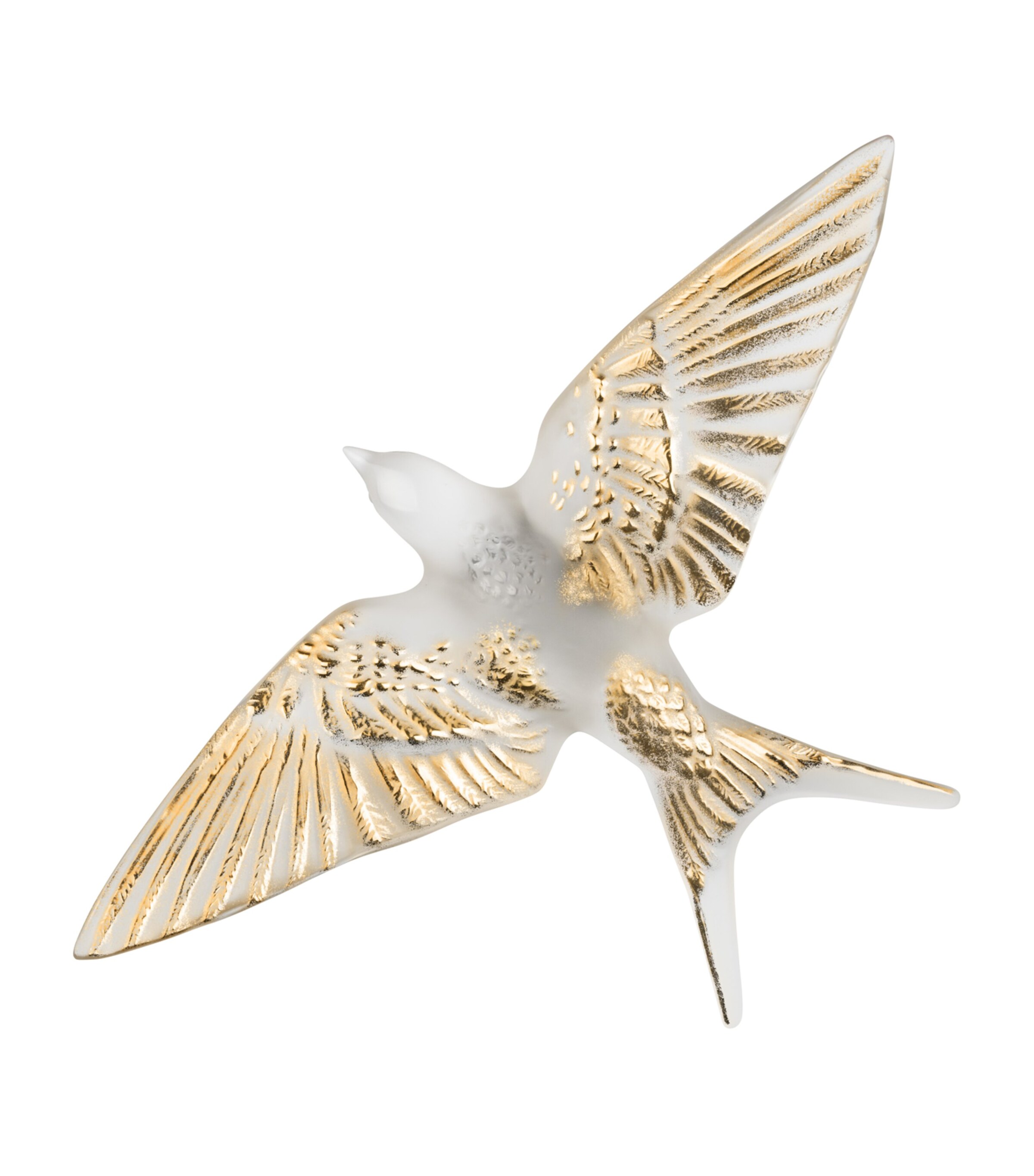 Lalique Crystal Hirondelles Wall Ornament | Home Accessories | Ornaments | Designers | Lalique