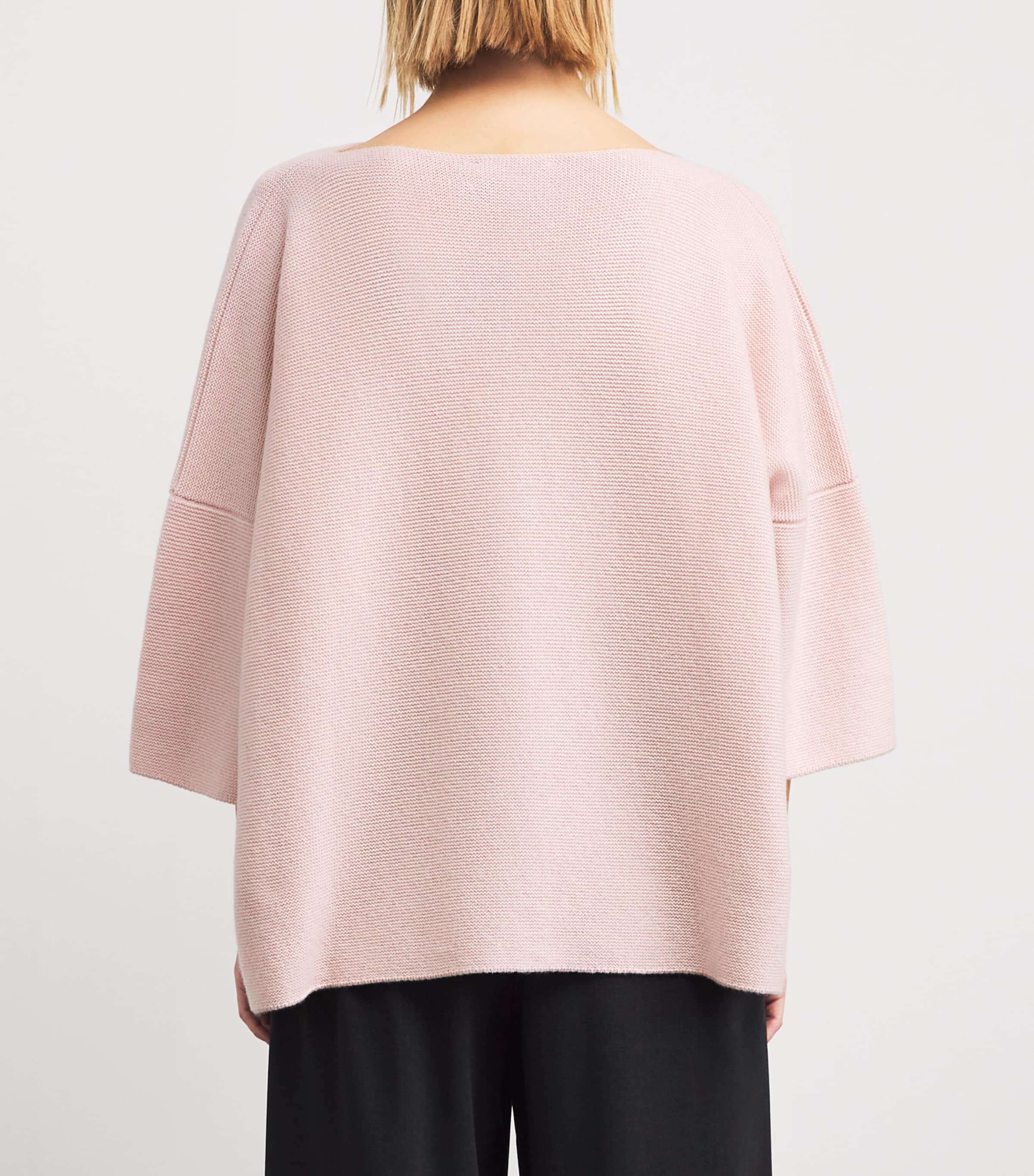 Cashmere Split-Sleeve Sweater CHERRYBLOS Image 4