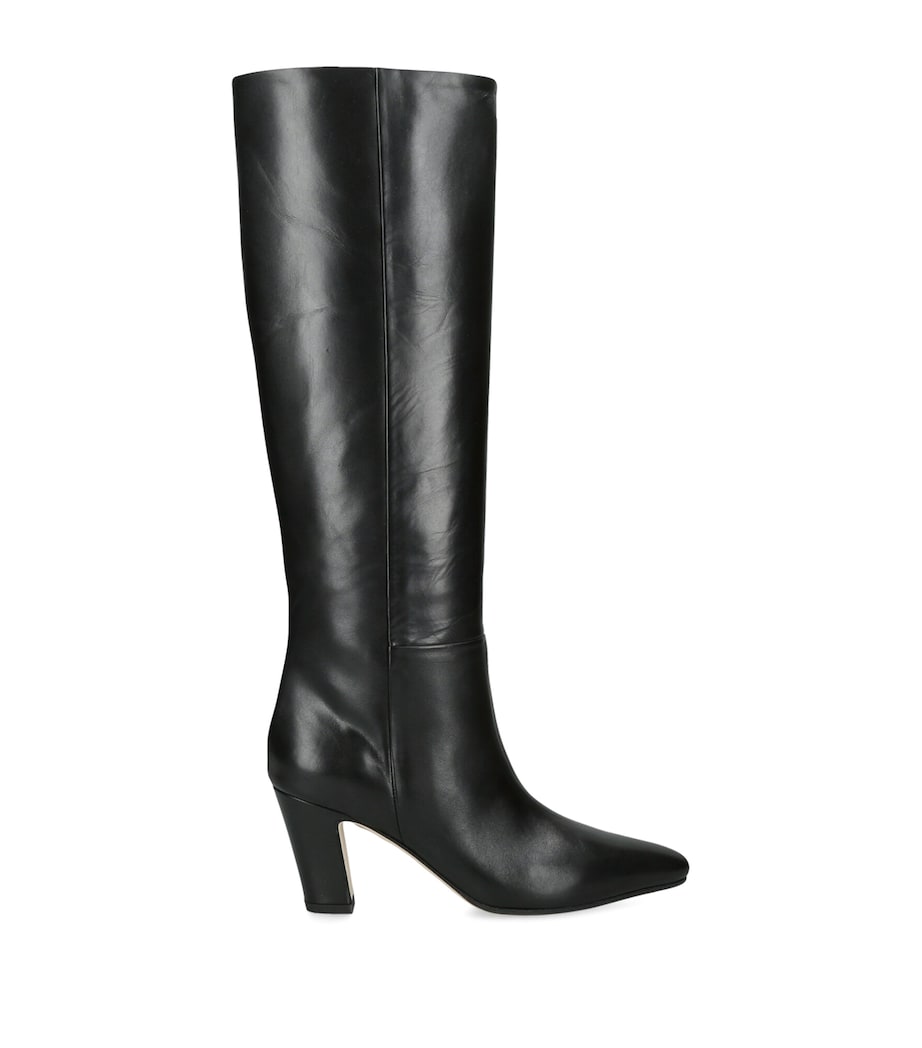 aeyde Leather Silva Knee-High Boots 75 Black Image 1