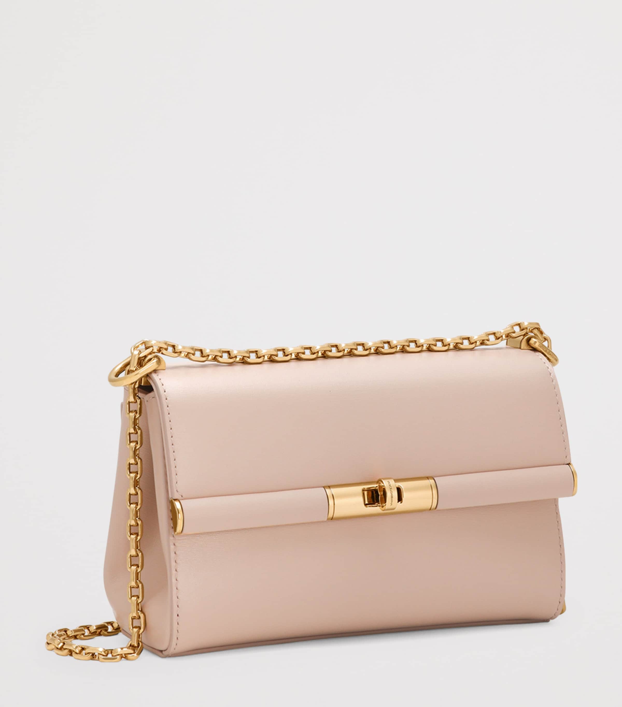 Calfskin Marlene Shoulder Bag 80095-NUDE 1 Image 8