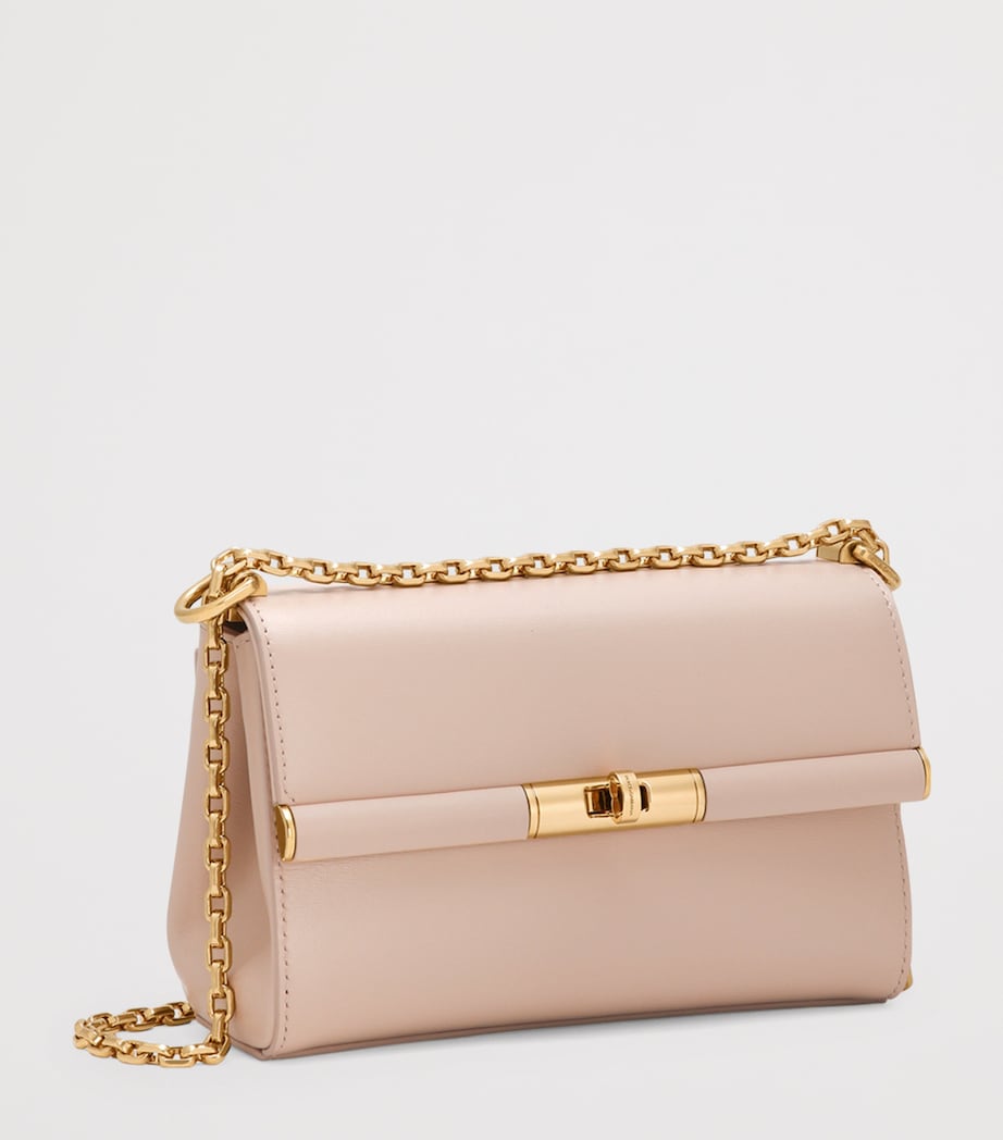 Calfskin Marlene Shoulder Bag 80095-NUDE 1 Image 8