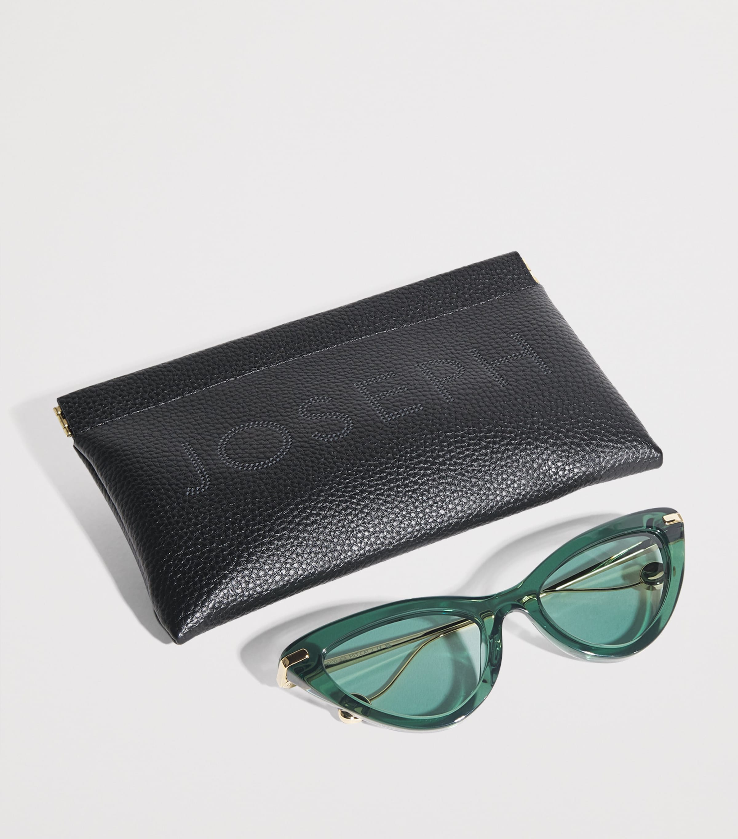 Joseph Cat Eye Laarous Sunglasses Mint Image 4