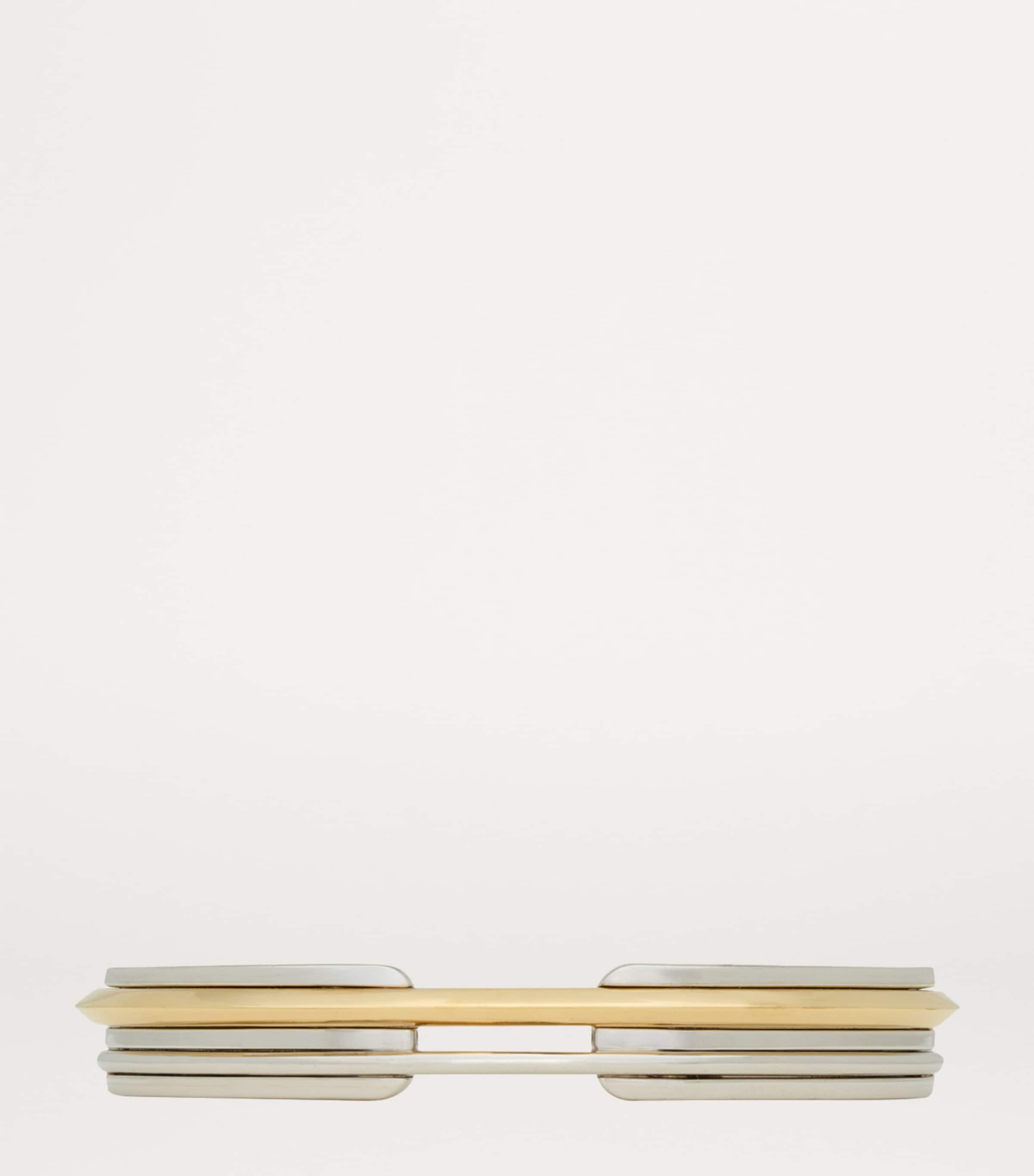 【Saint Laurent】モダニストブリッジバングル Saint Laurent Modernist Bridge Bangle | Harrods US