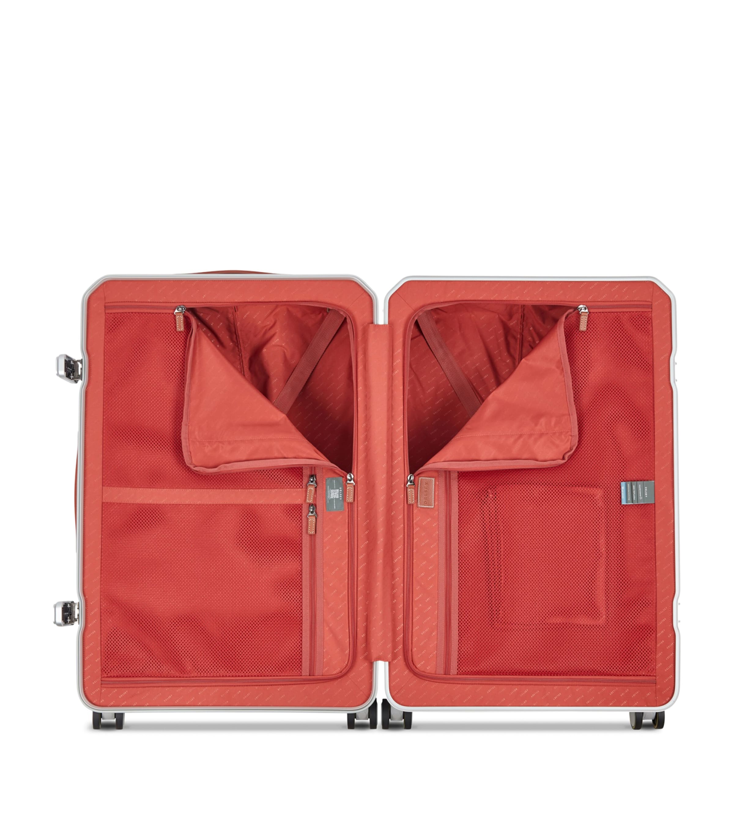 Delsey Hardside Check-In Suitcase (76cm) Silver Image 2