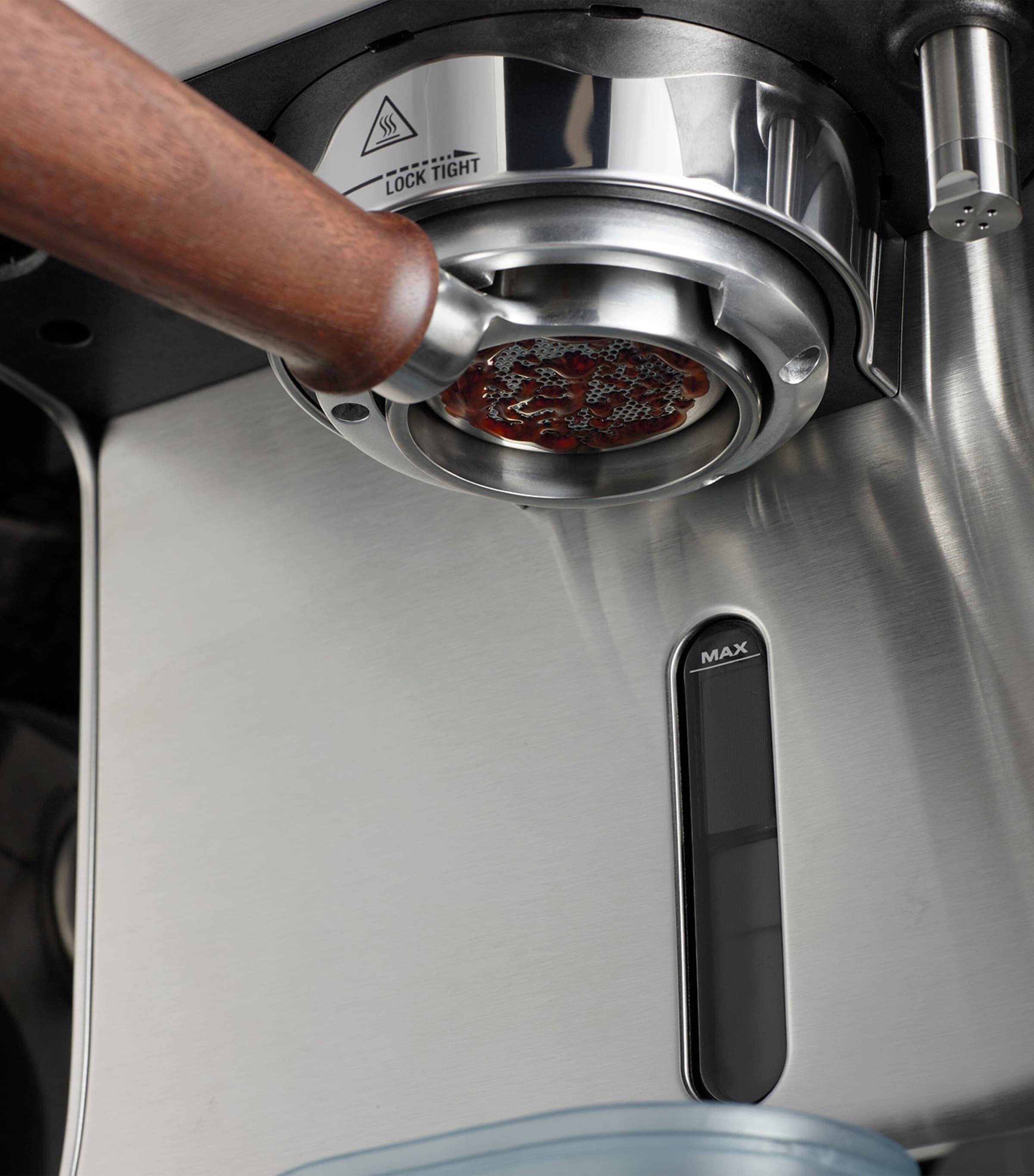 Craft Collection: The Naked Portafilter 58 SILVER/WOODEN Image 7