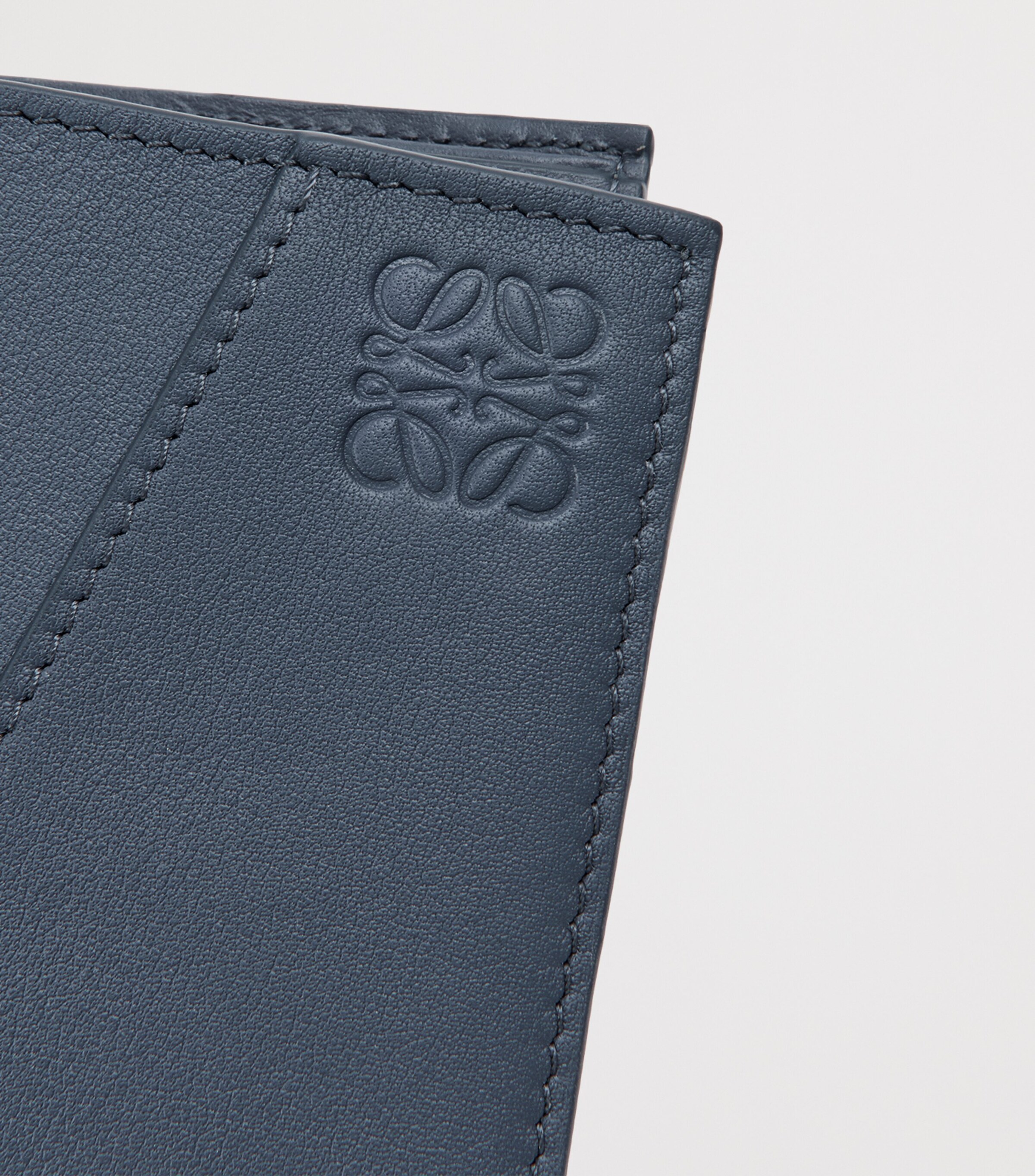 LOEWE Blue Leather Puzzle Edge Wallet | Harrods US