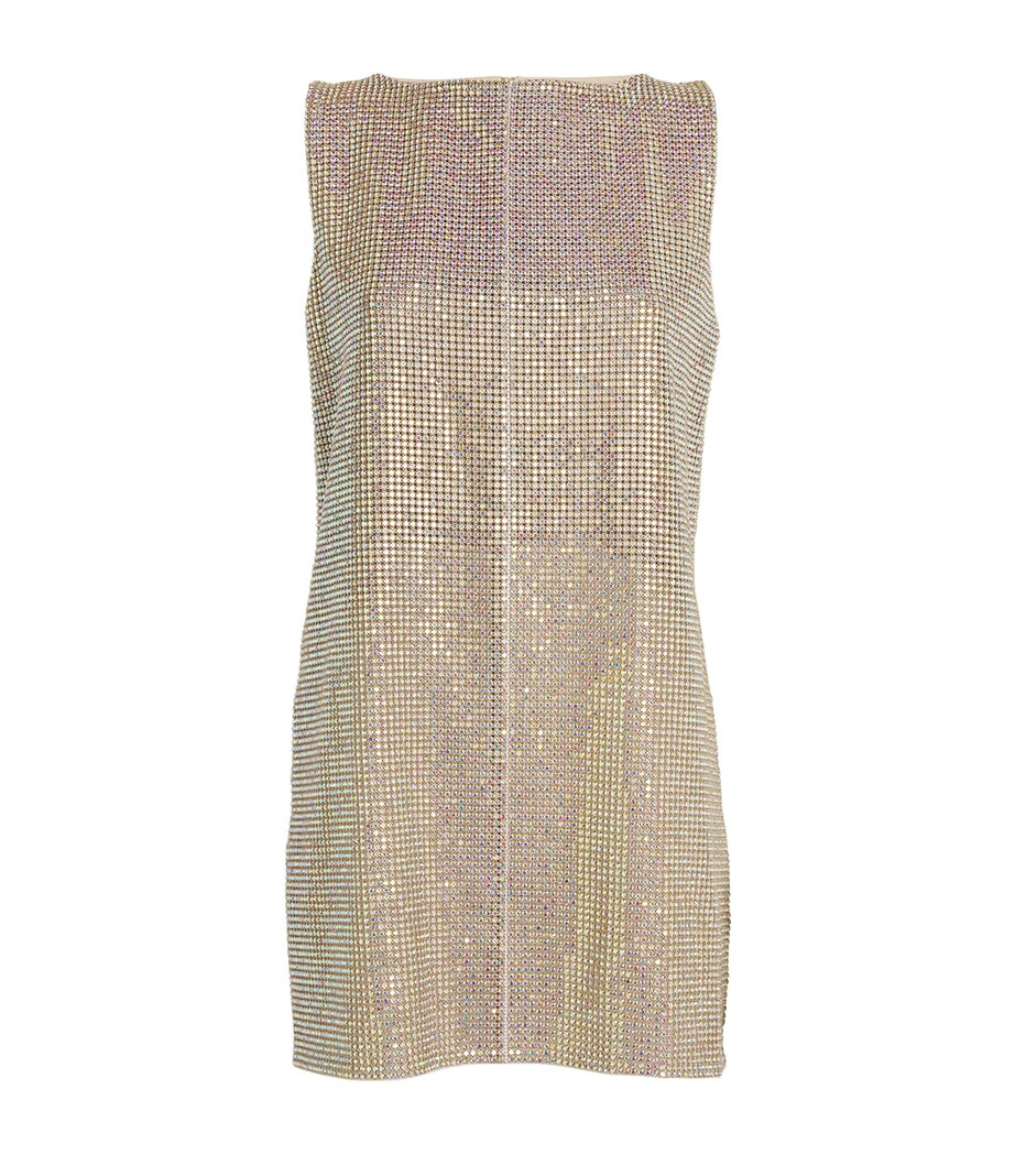 Rachel Gilbert Gold Crystal Embellished Thora Mini Dress | Harrods US Rachel Gilbert Gold Crystal Embellished Thora Mini Dress | Harrods US