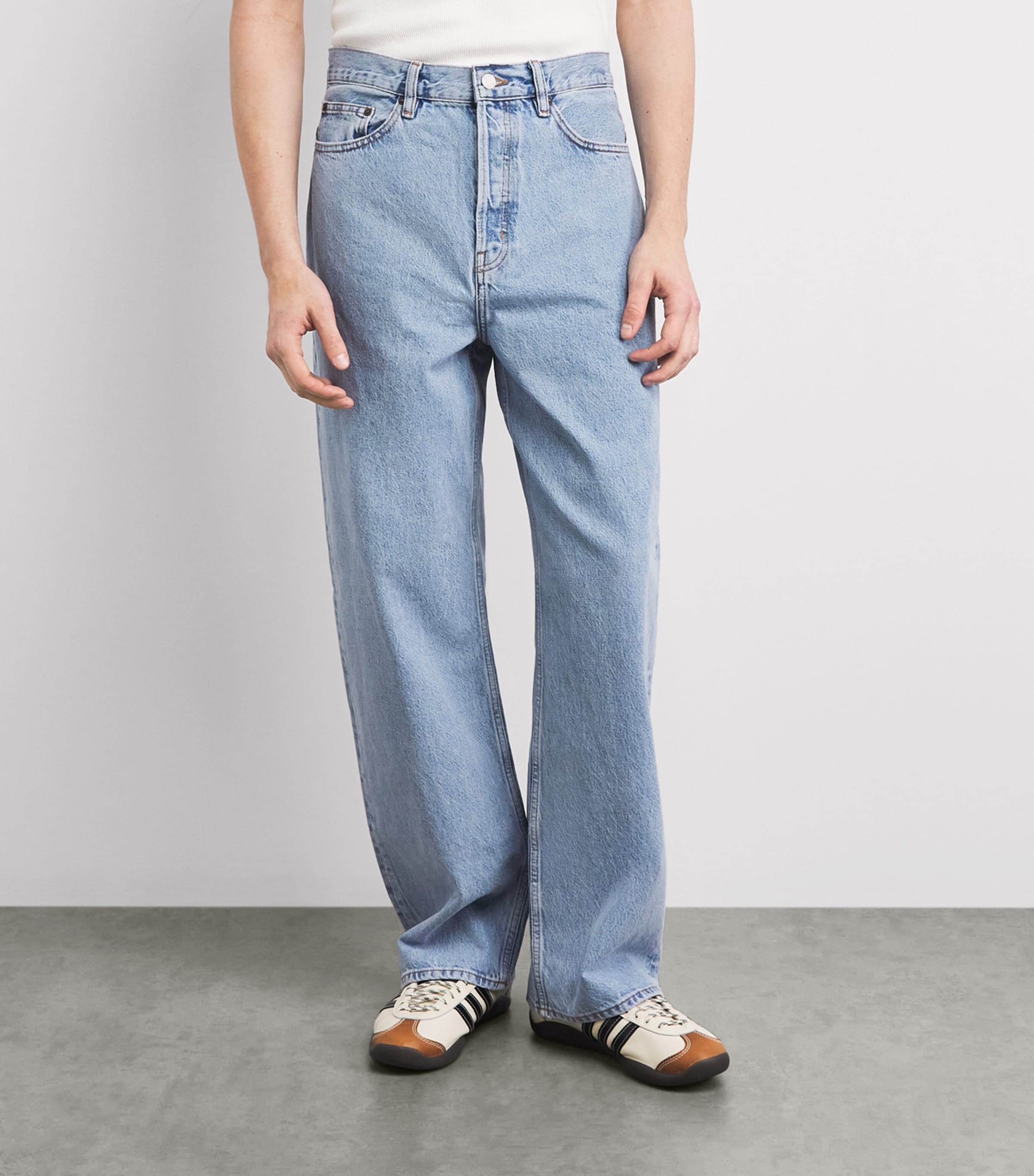 FRAME Mens Baggy Jeans Bchh Image 4