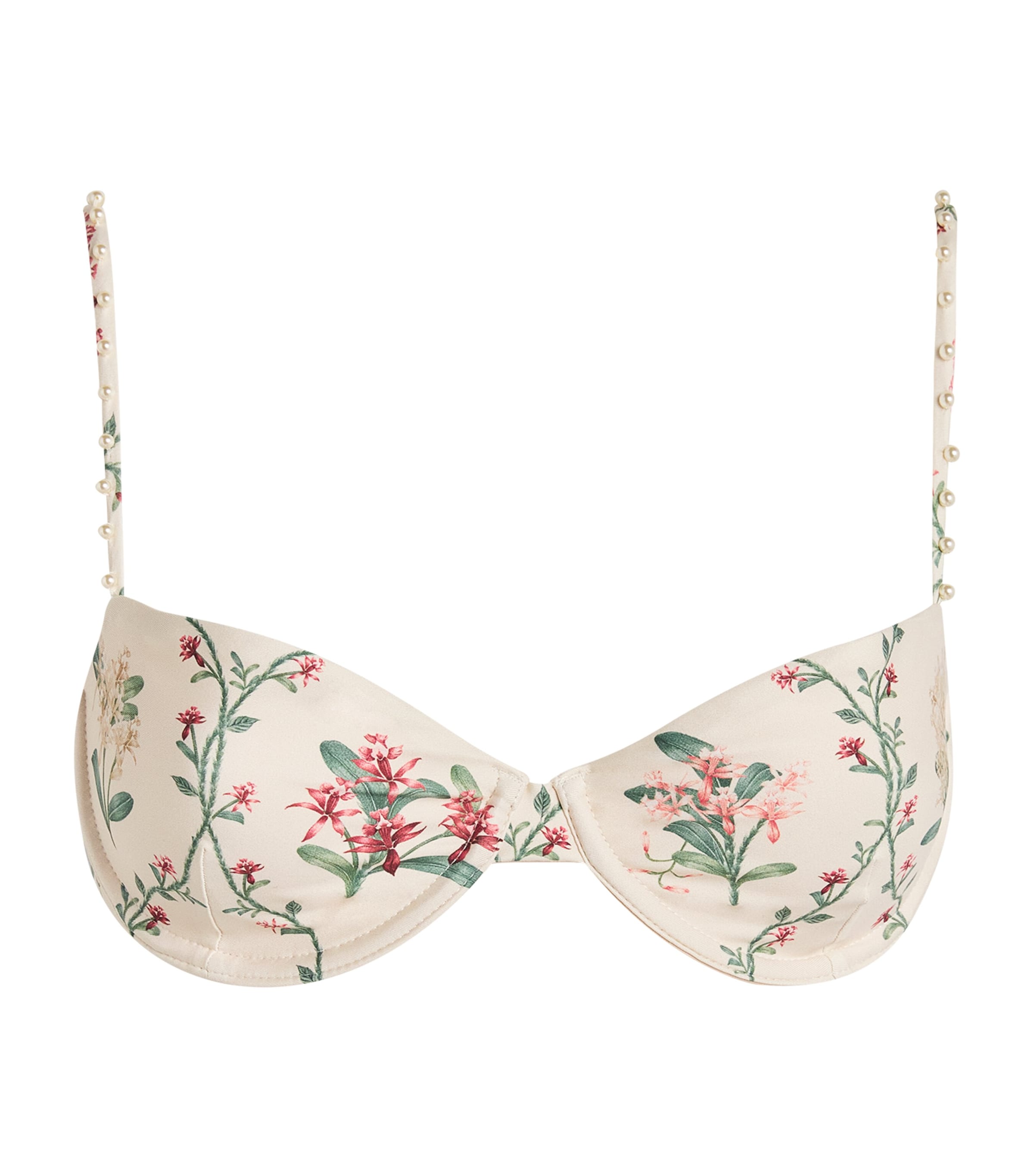 Shop Agua By Agua Bendita Magdalena Orquidea Bikini Top