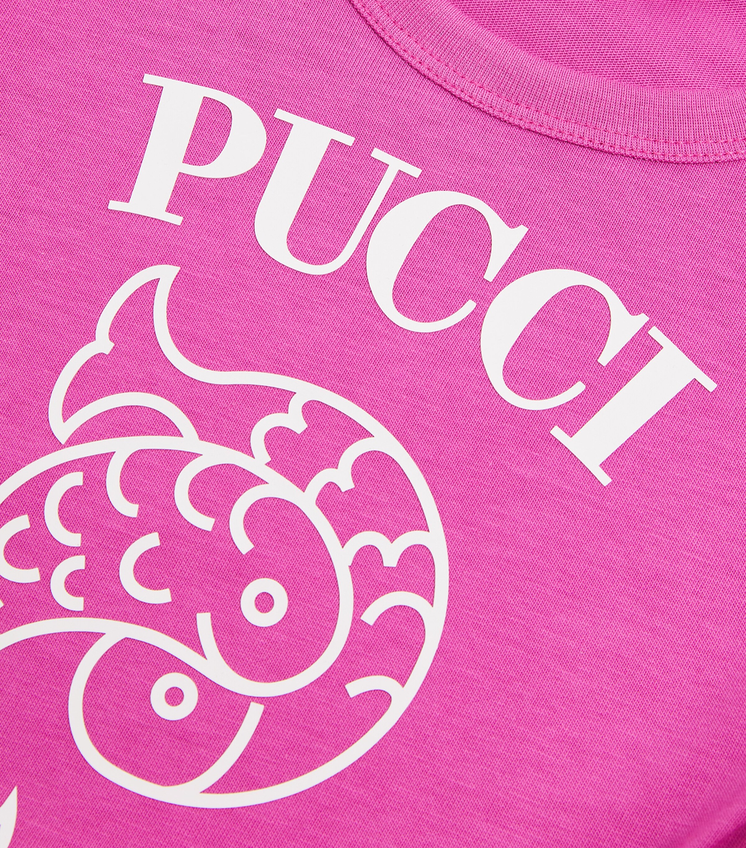 PUCCI Junior Cotton Logo T-Shirt (4-14 Years) Image 3