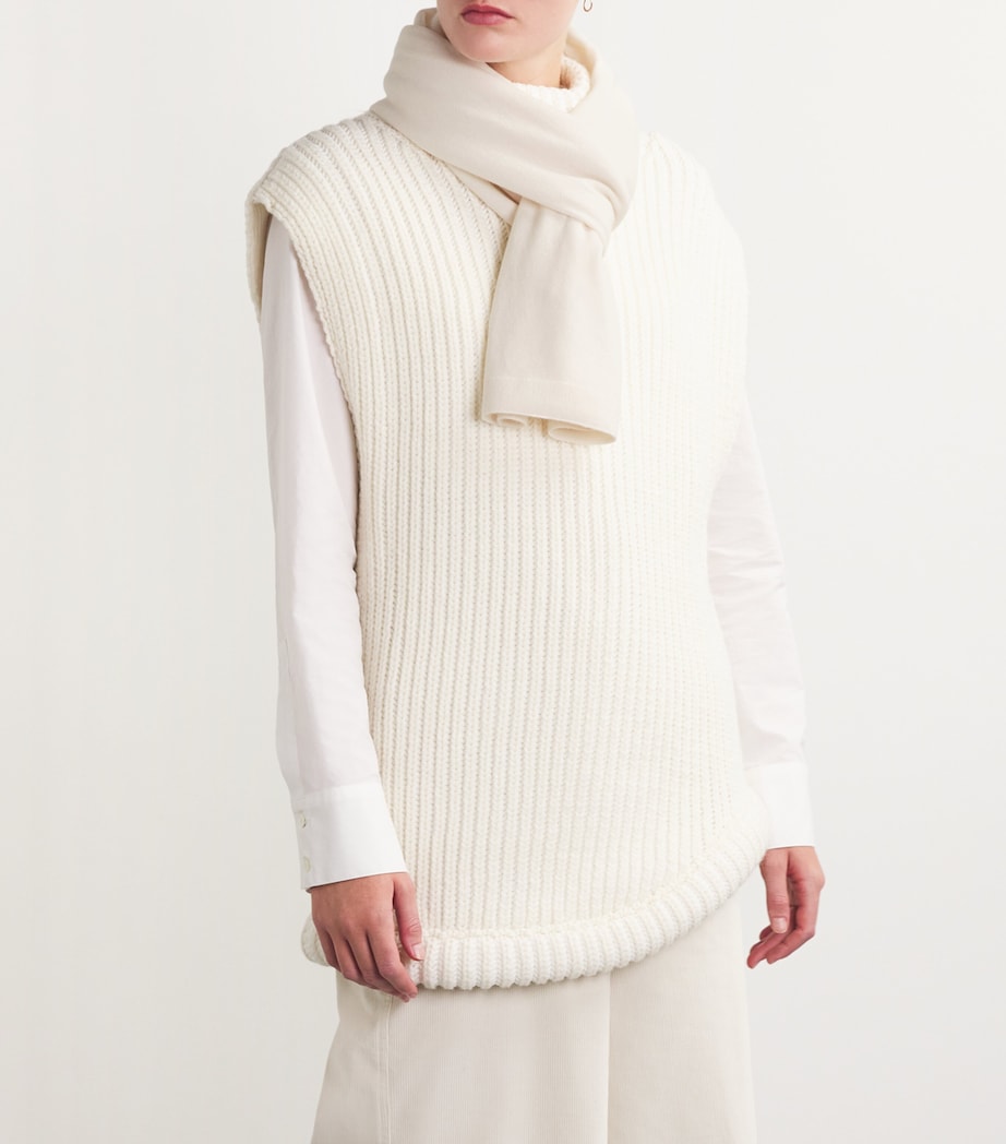 Harrods Cashmere Scarf Lily Image 4