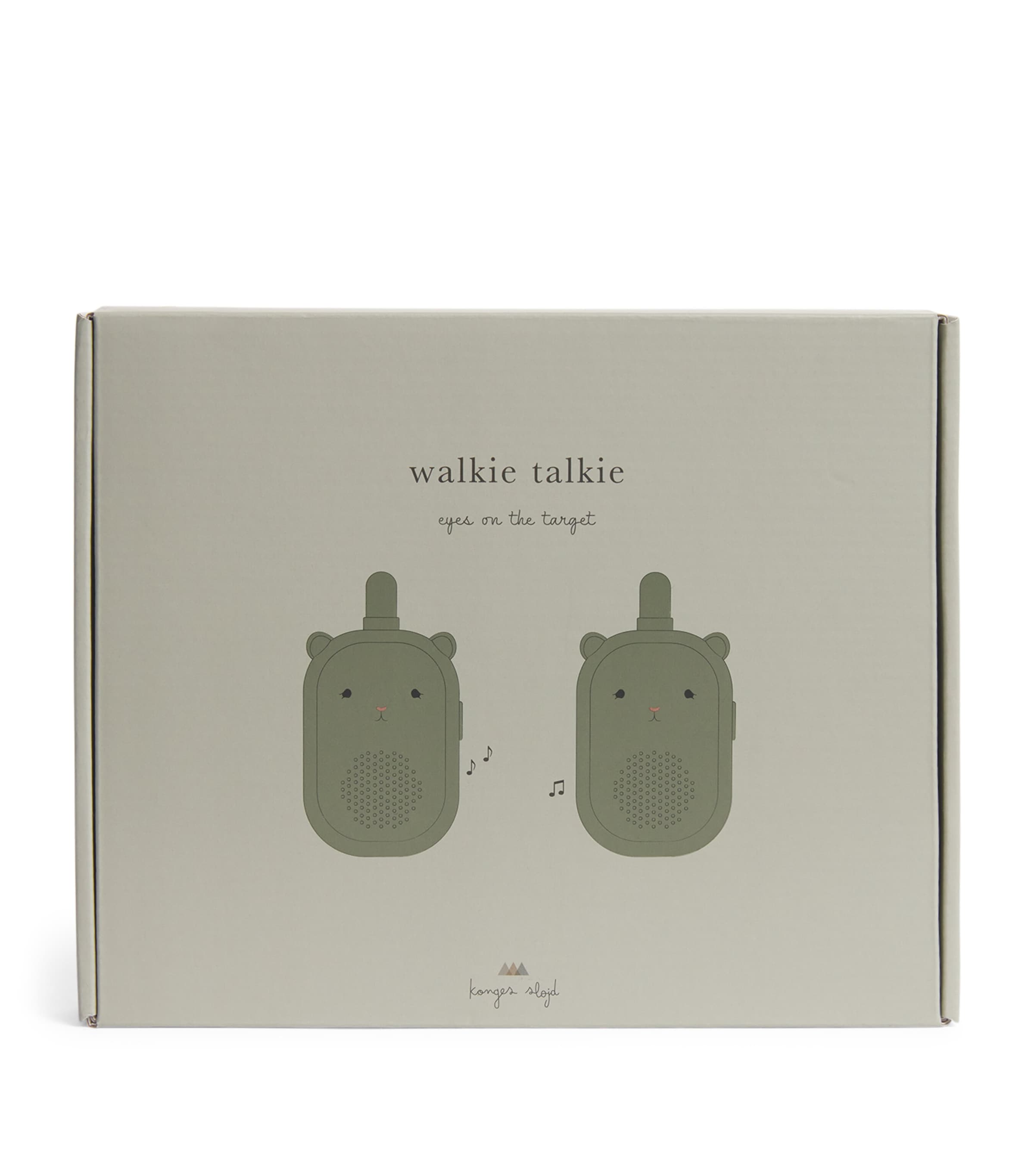 Konges Slojd Kids' Character Walkie Talkies In Green