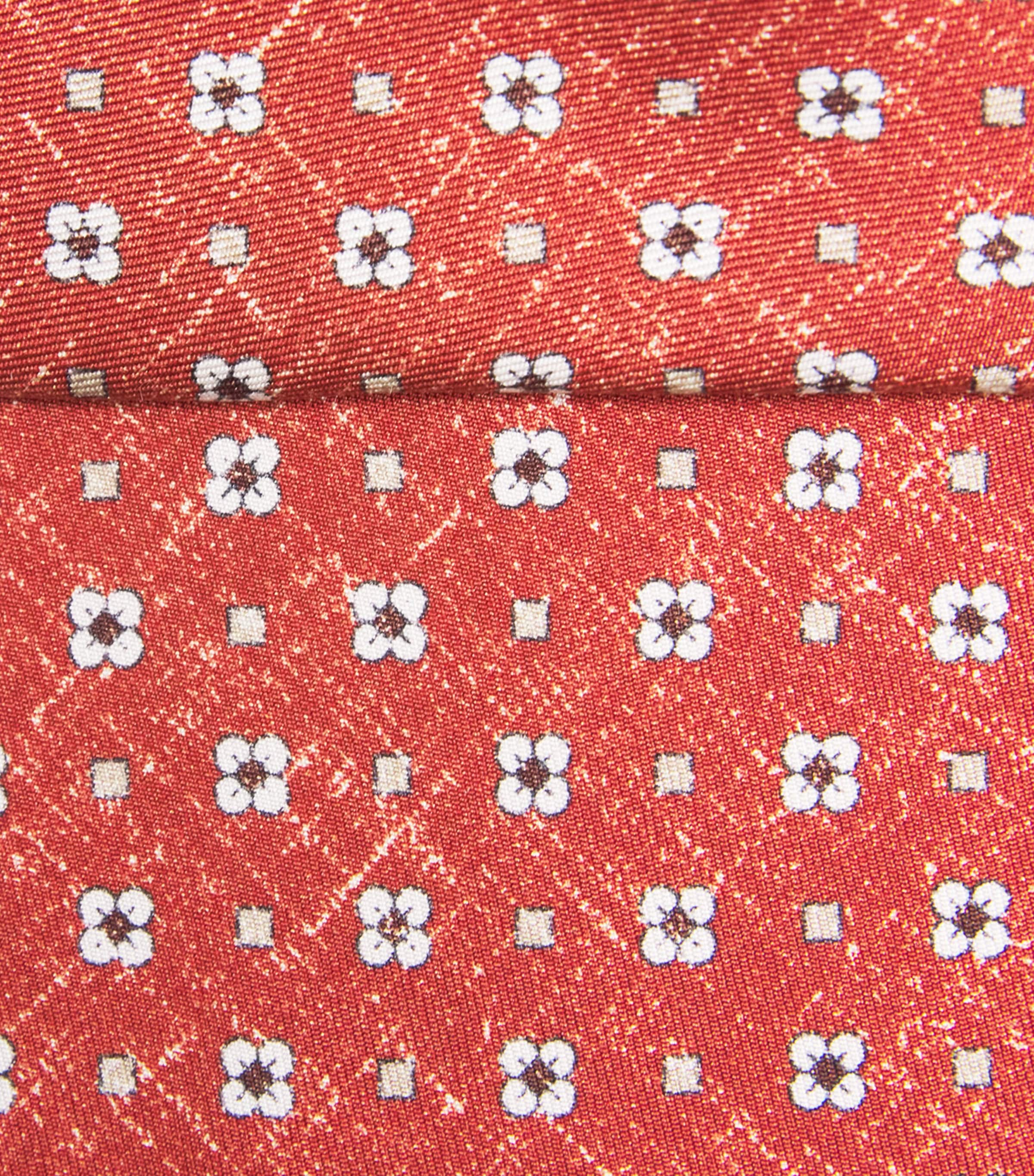 Isaia Silk Floral Tie Image 3