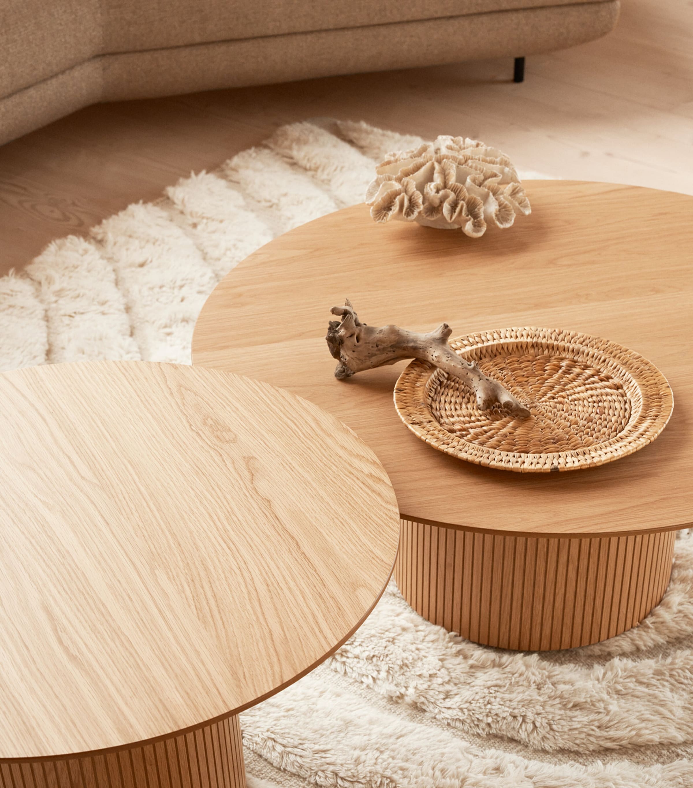 BoConcept Oak Santiago Coffee Table Natural Oak Image 3