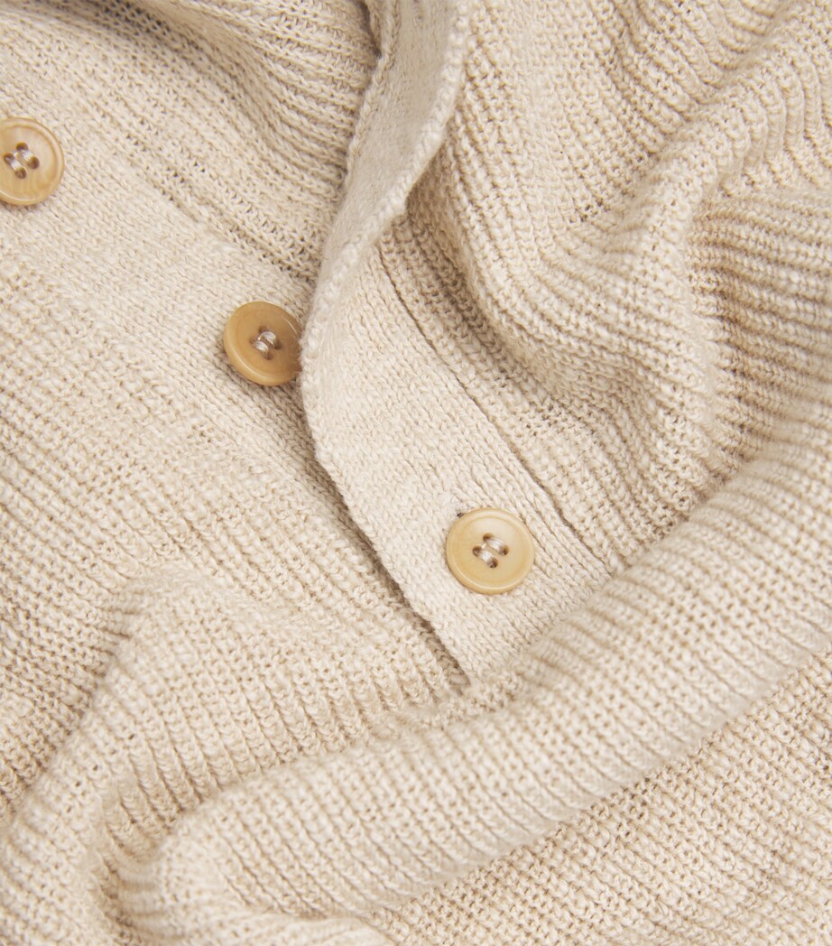Cotton-Linen Polo Sweater JOSHUA TREE Image 5