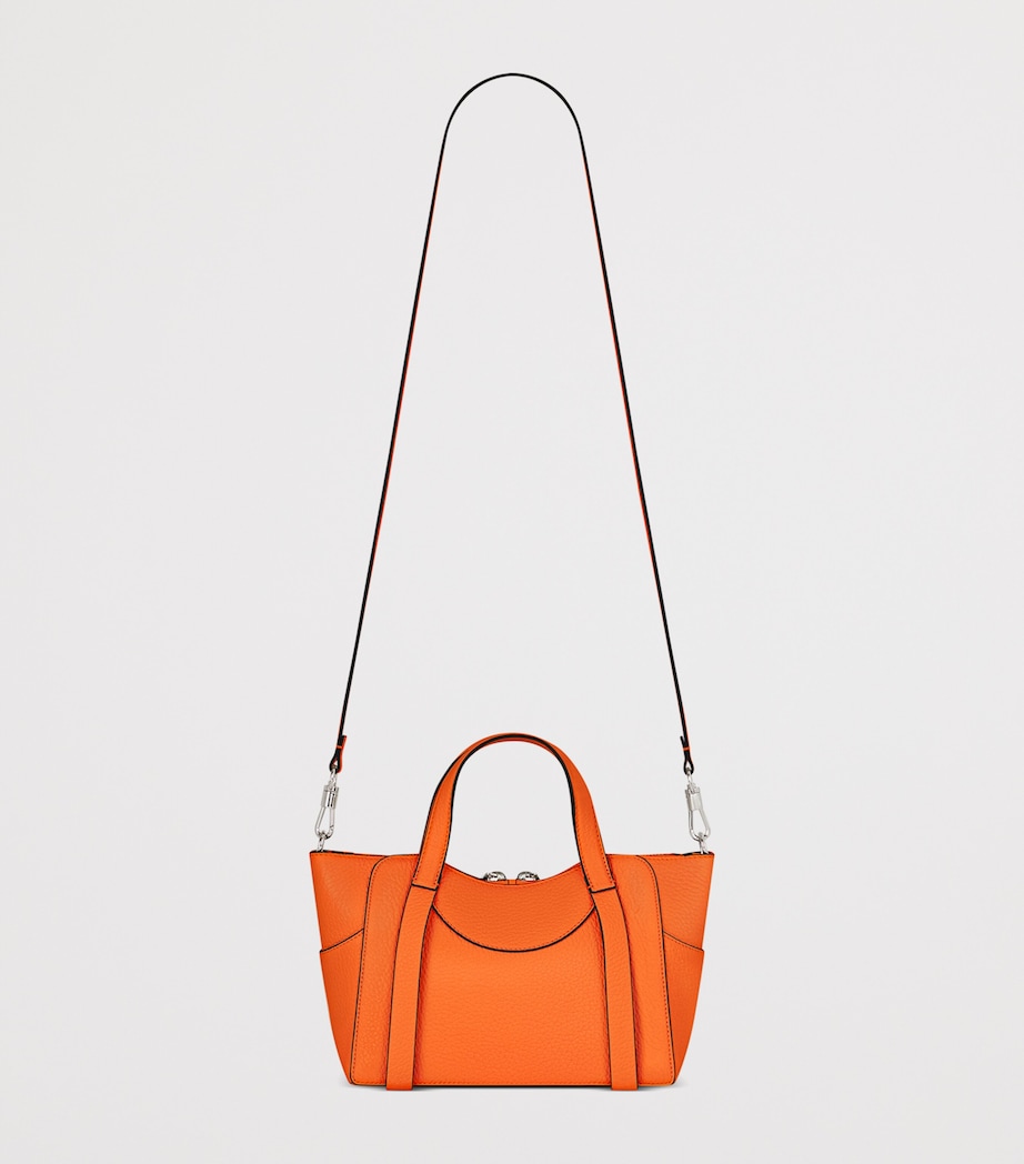 Givenchy Small Leather Snatch Top-Handle Bag Image 3