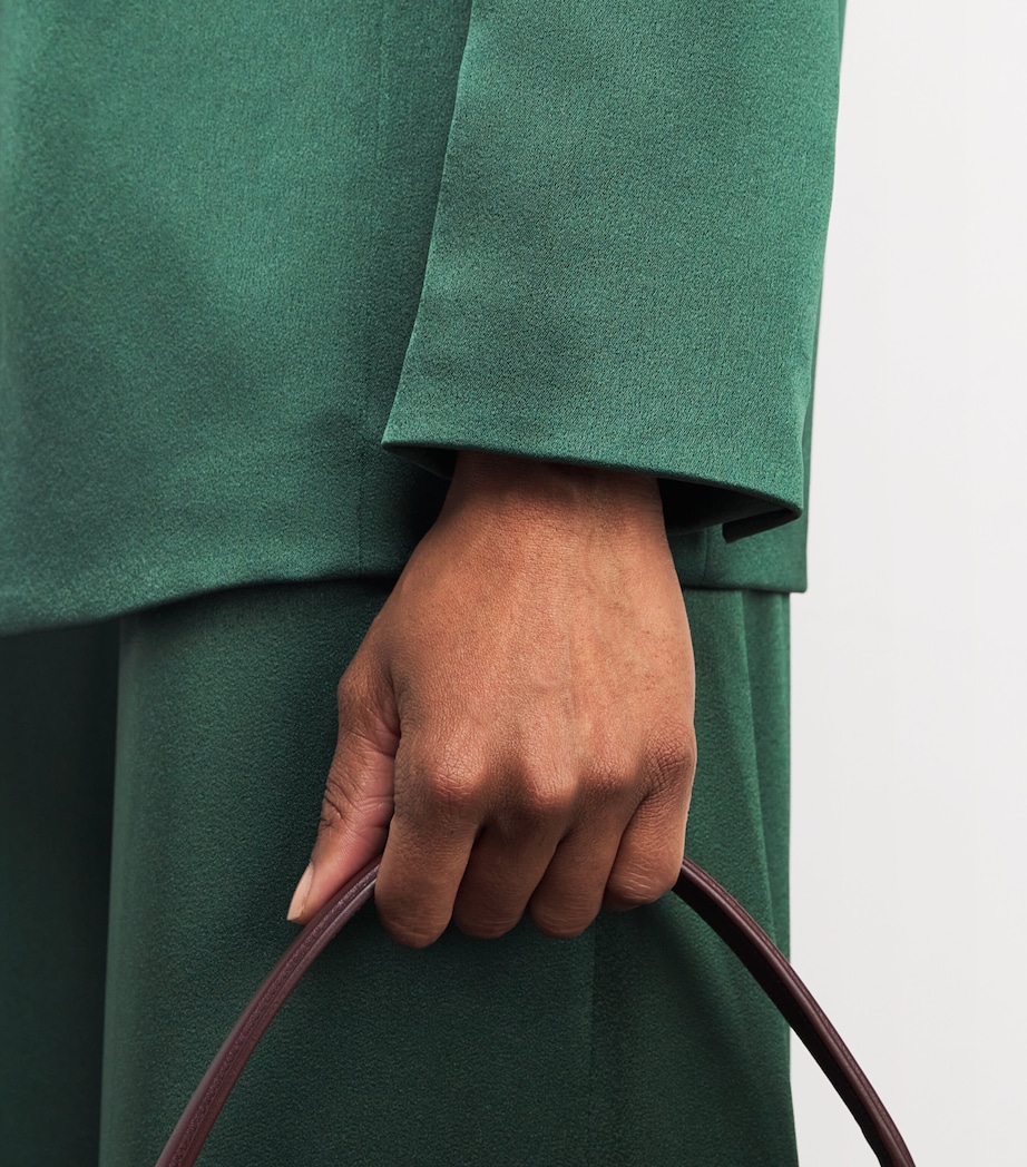 Satin Silas Blazer B345 GREEN MYSTIQUE Image 6