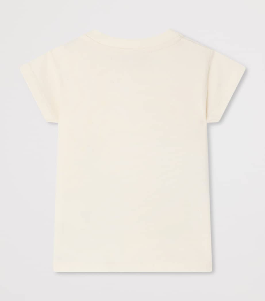 Cotton Tom T-Shirt (6-18 Months) UPB IVOIRE Image 2