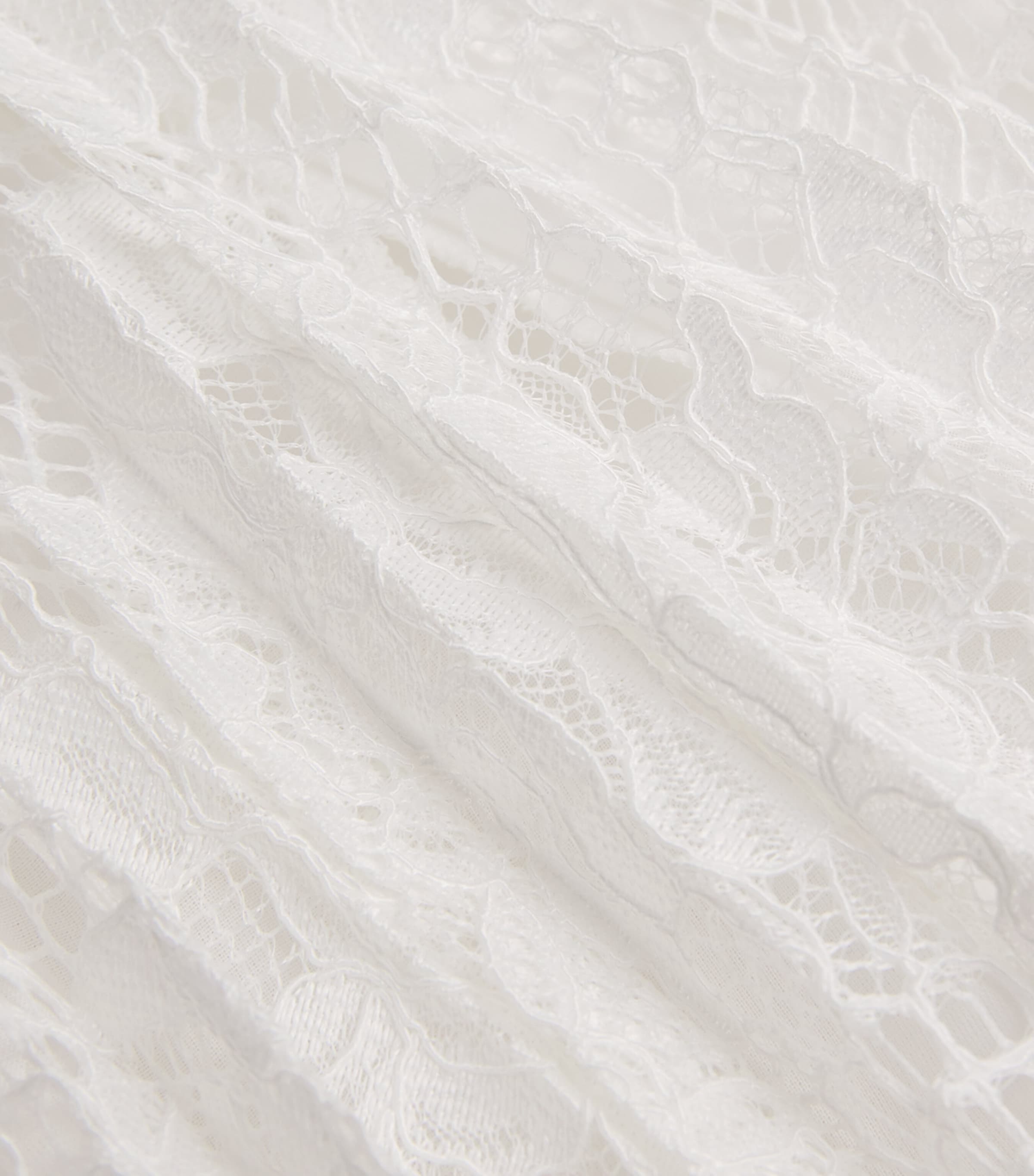 Simkhai Womens Lace Verona Midi Skirt Ivory Image 6