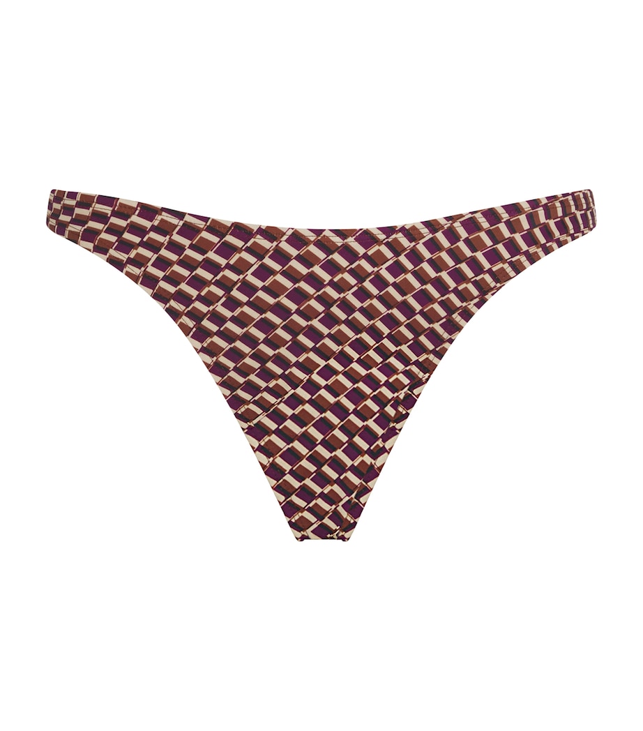 Maui Bikini Bottoms GEO PRINT Image 1