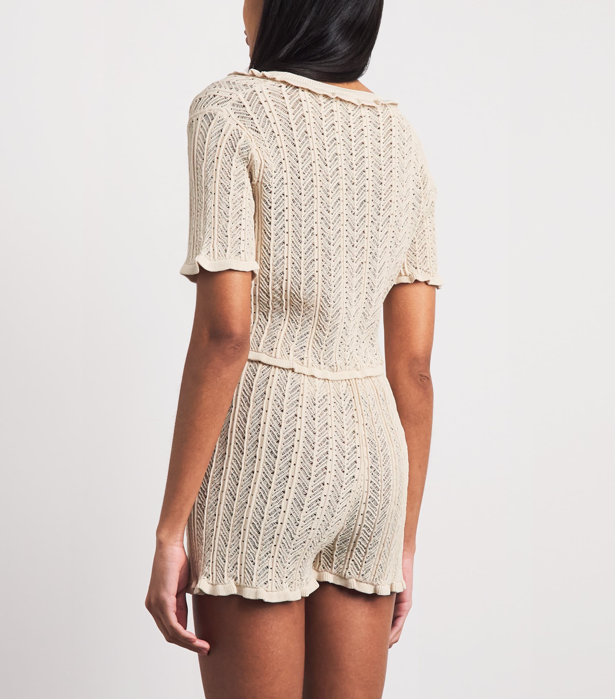 Devon Windsor Womens Knitted Charlene Top Clay Image 5