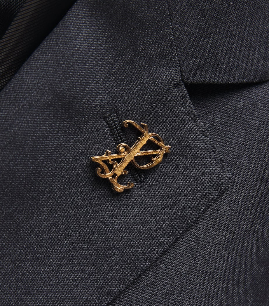 Wool Vicenza 2-Piece Suit 31DARK GREY Image 5