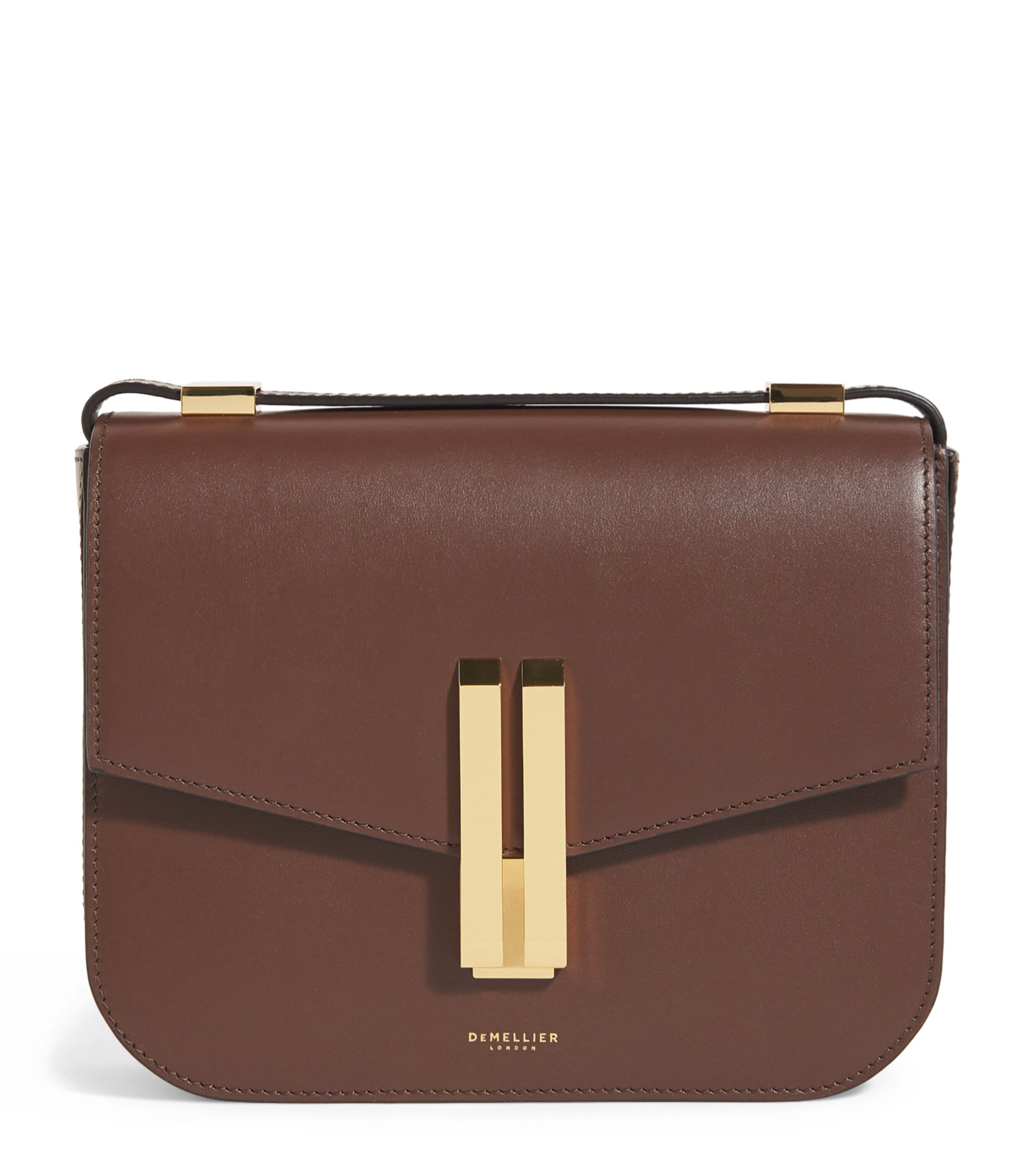 Demellier Leather Vancouver Cross-body Bag In Brown