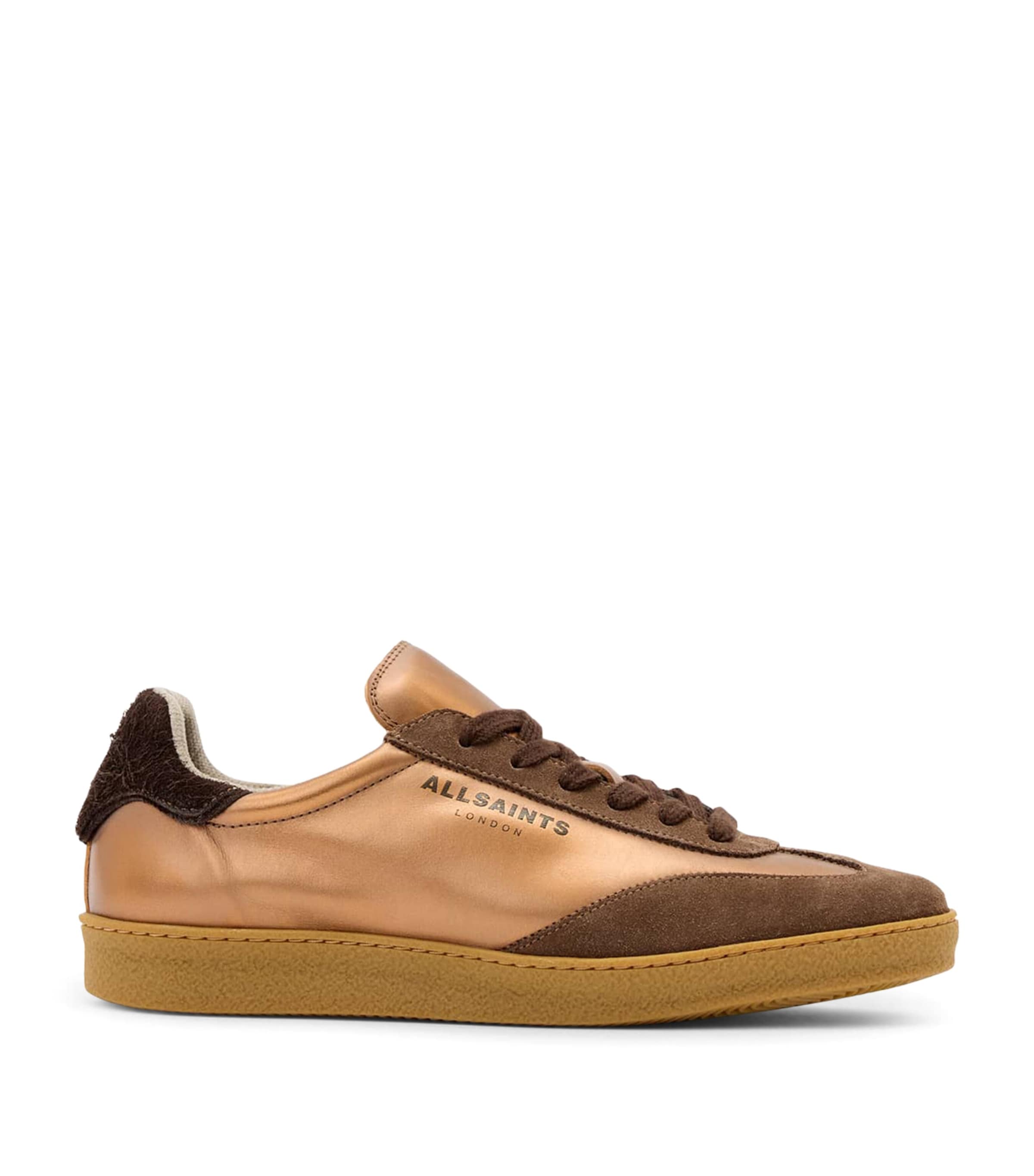 AllSaints Suede Thelma Sneakers Bronze/brown Image 1
