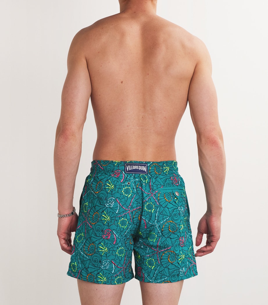 Sea Shells Embroidered Mistral Swim Shorts 473 FANFARE Image 3