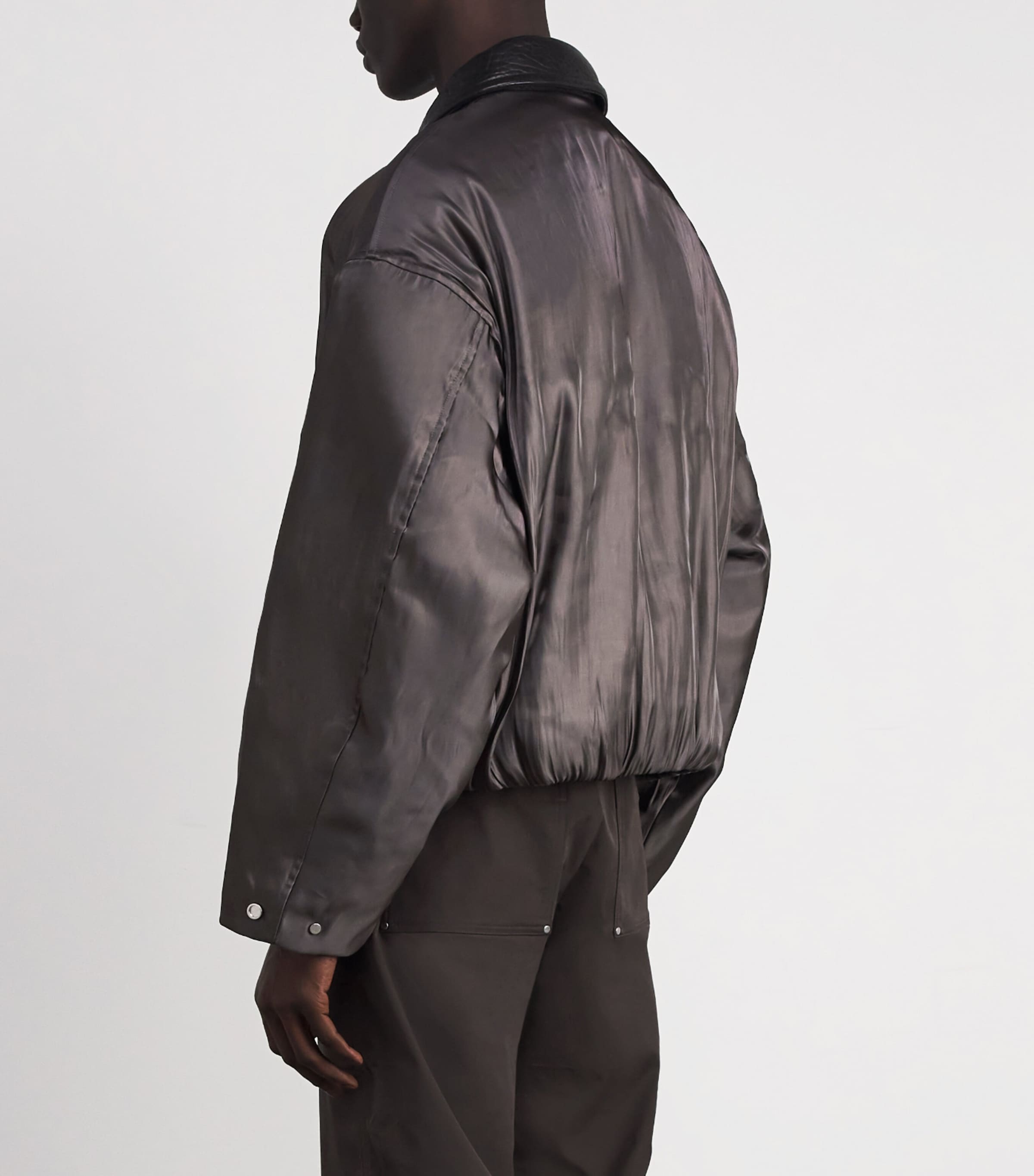 Platinum Bomber Jacket GREY 200 Image 4