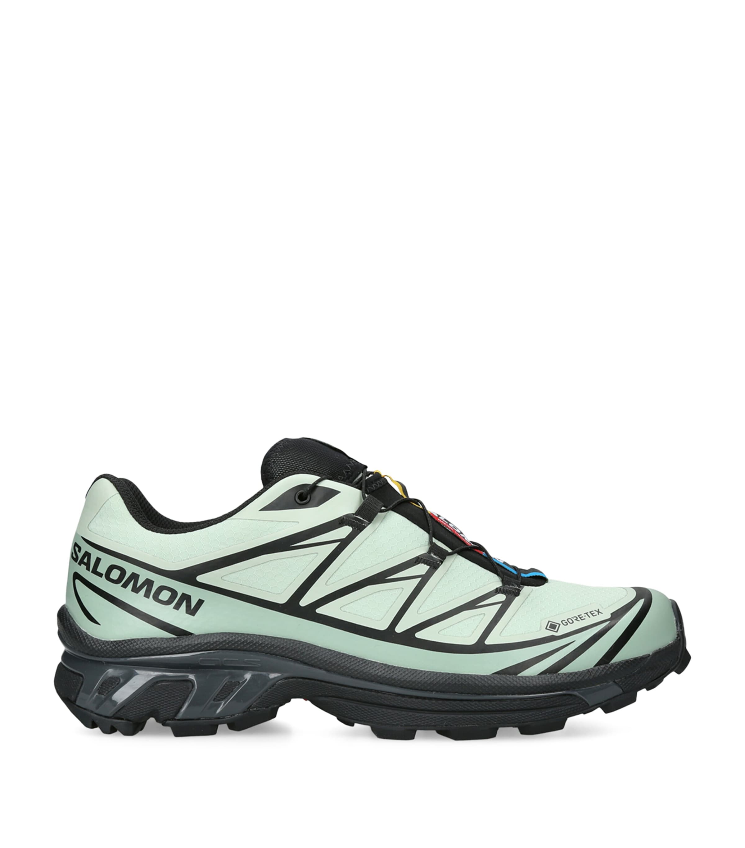 Salomon Mens XT-6 Gore-Tex Sneakers Green Oth Image 1