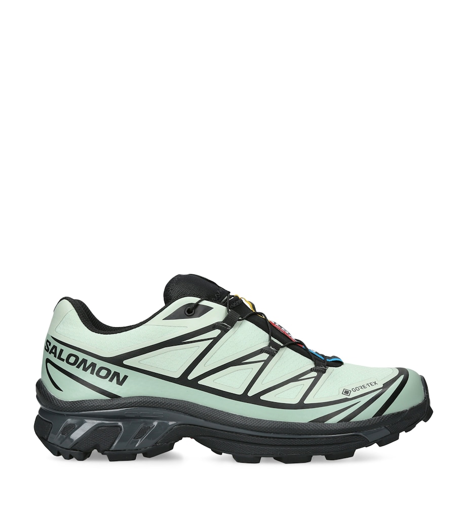 Salomon Mens XT-6 Gore-Tex Sneakers Green Oth Image 1