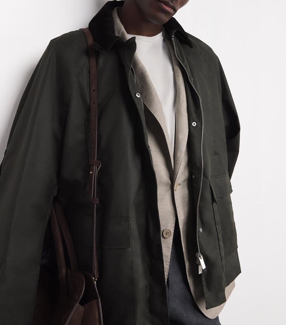 Cotton Embroidered T-Shirt WHITE Image 6