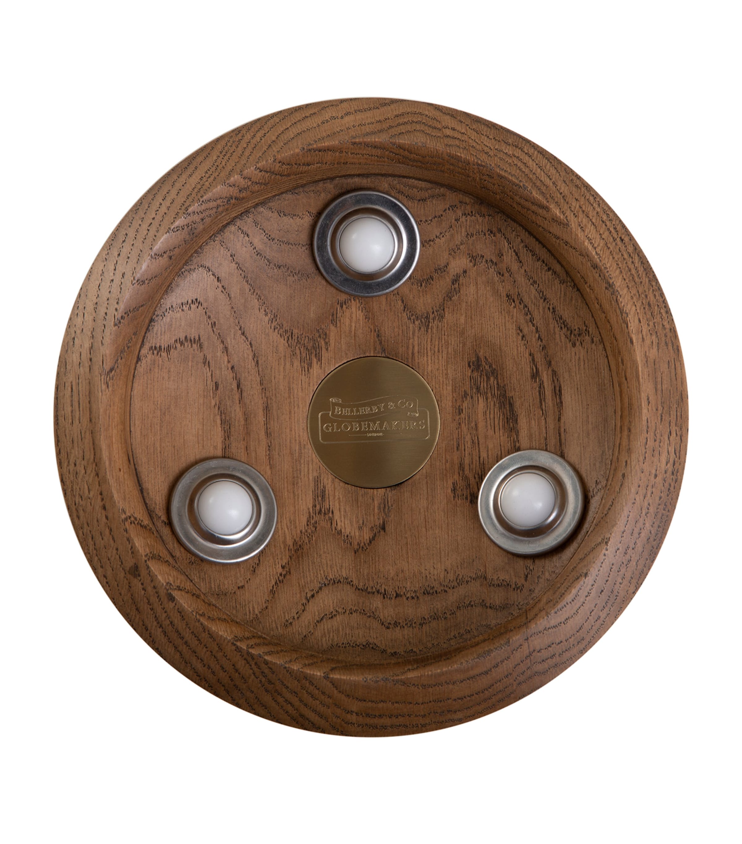 Bellerby The Oak Albion Desk Globe (22cm) Yellow Ochre Image 5