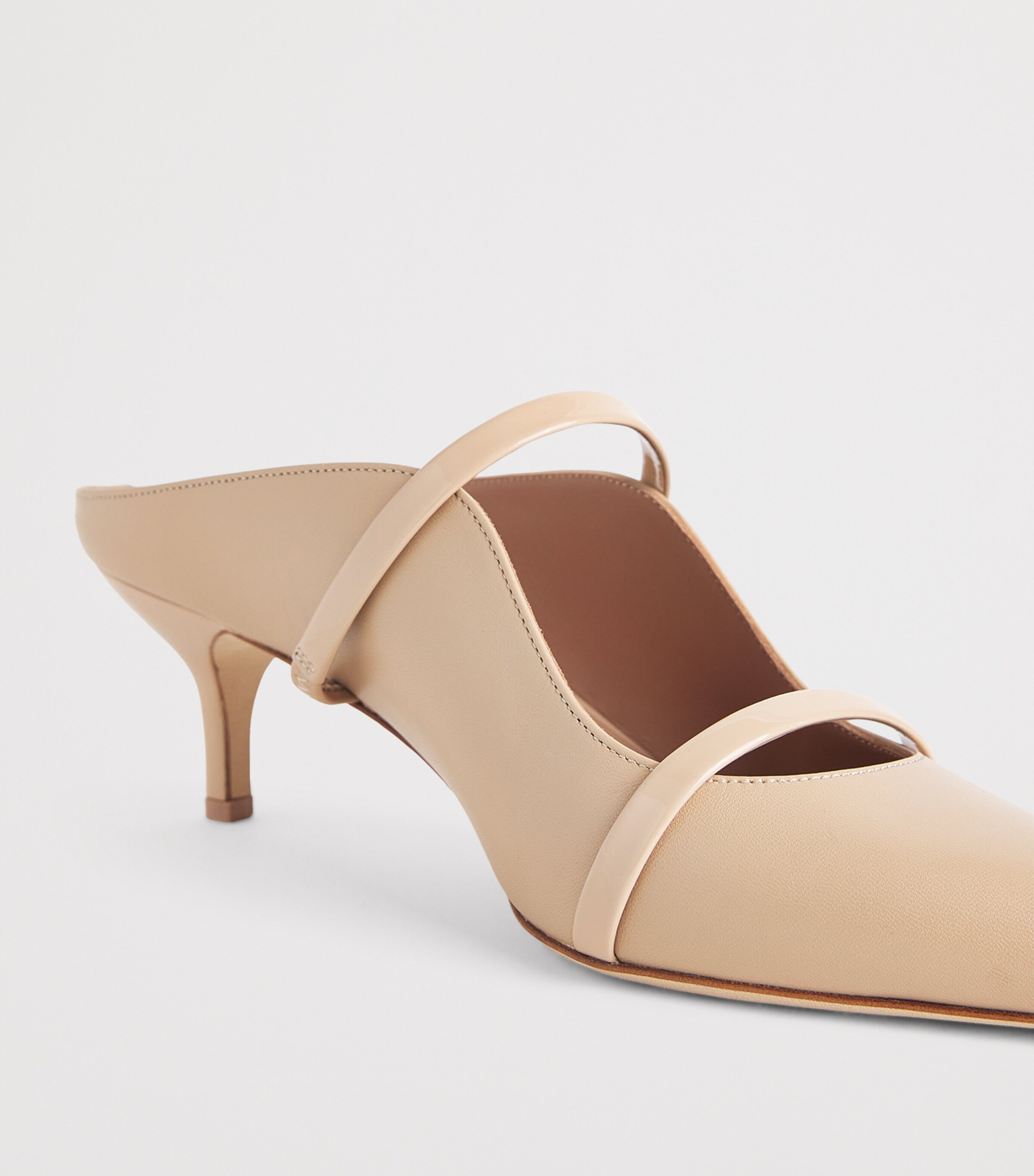 Malone Souliers Leather Maureen Mules 45 Buff Image 7