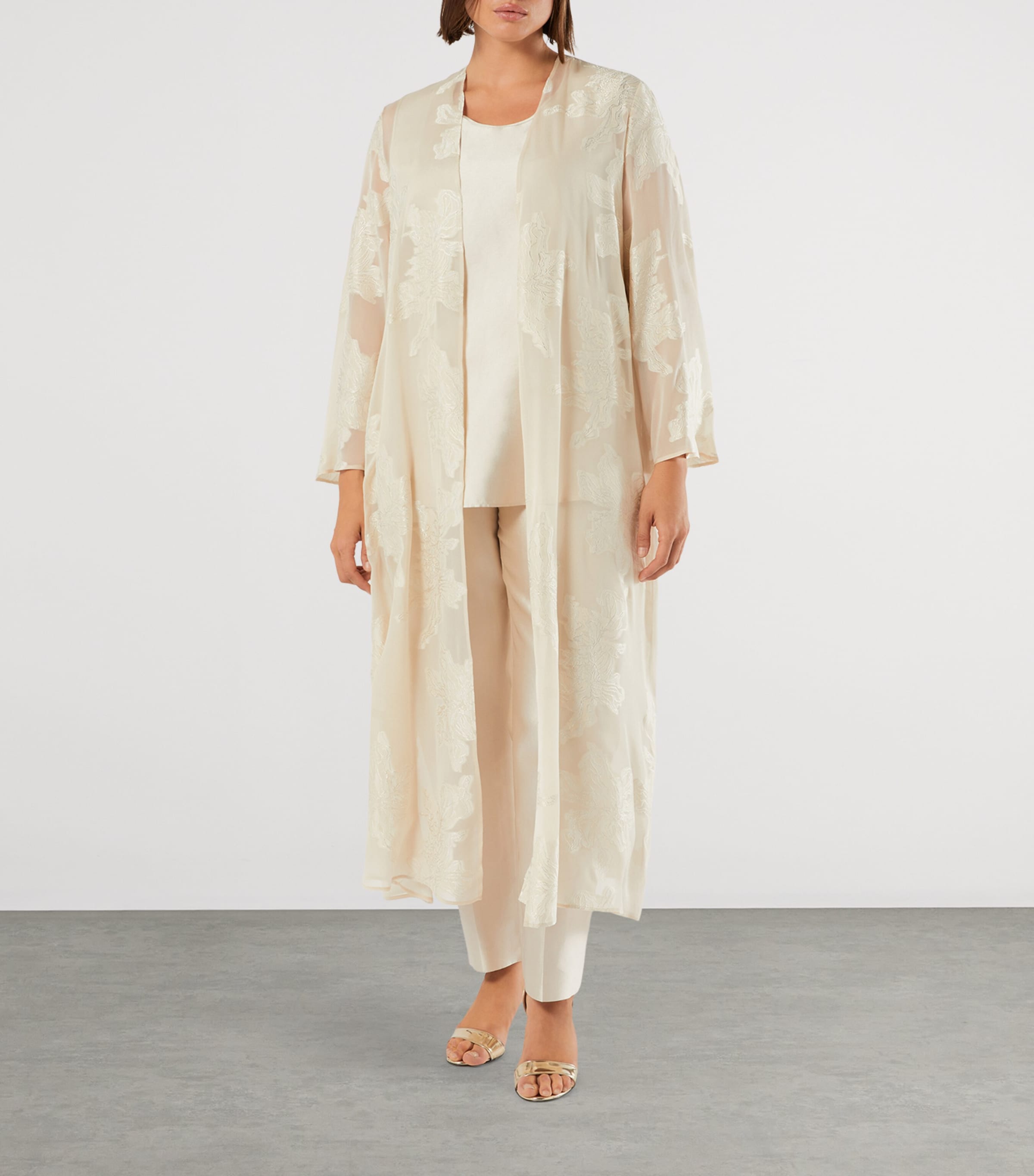 Silk-Blend Kren Jacket SAND Image 2