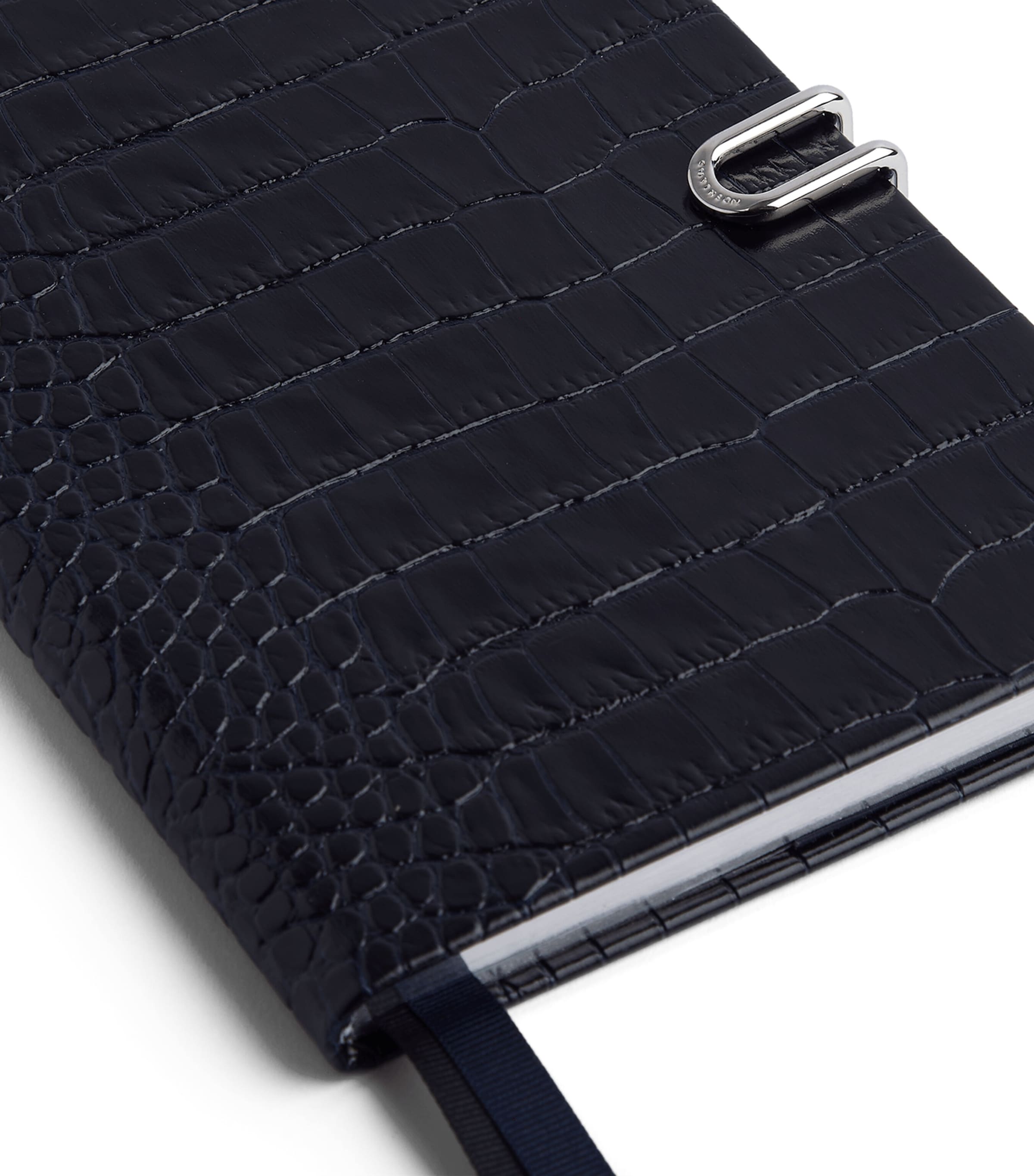 Smythson Leather Soho Weekly Diary 2027 Navy Image 5