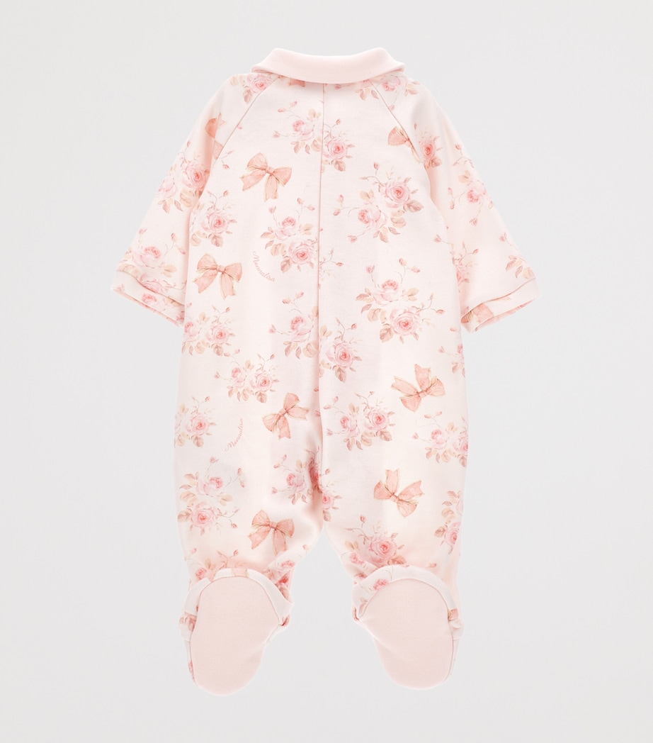 Cotton Floral All-In-One (1-9 Months) ROSA ANTICO COUTURE Image 2