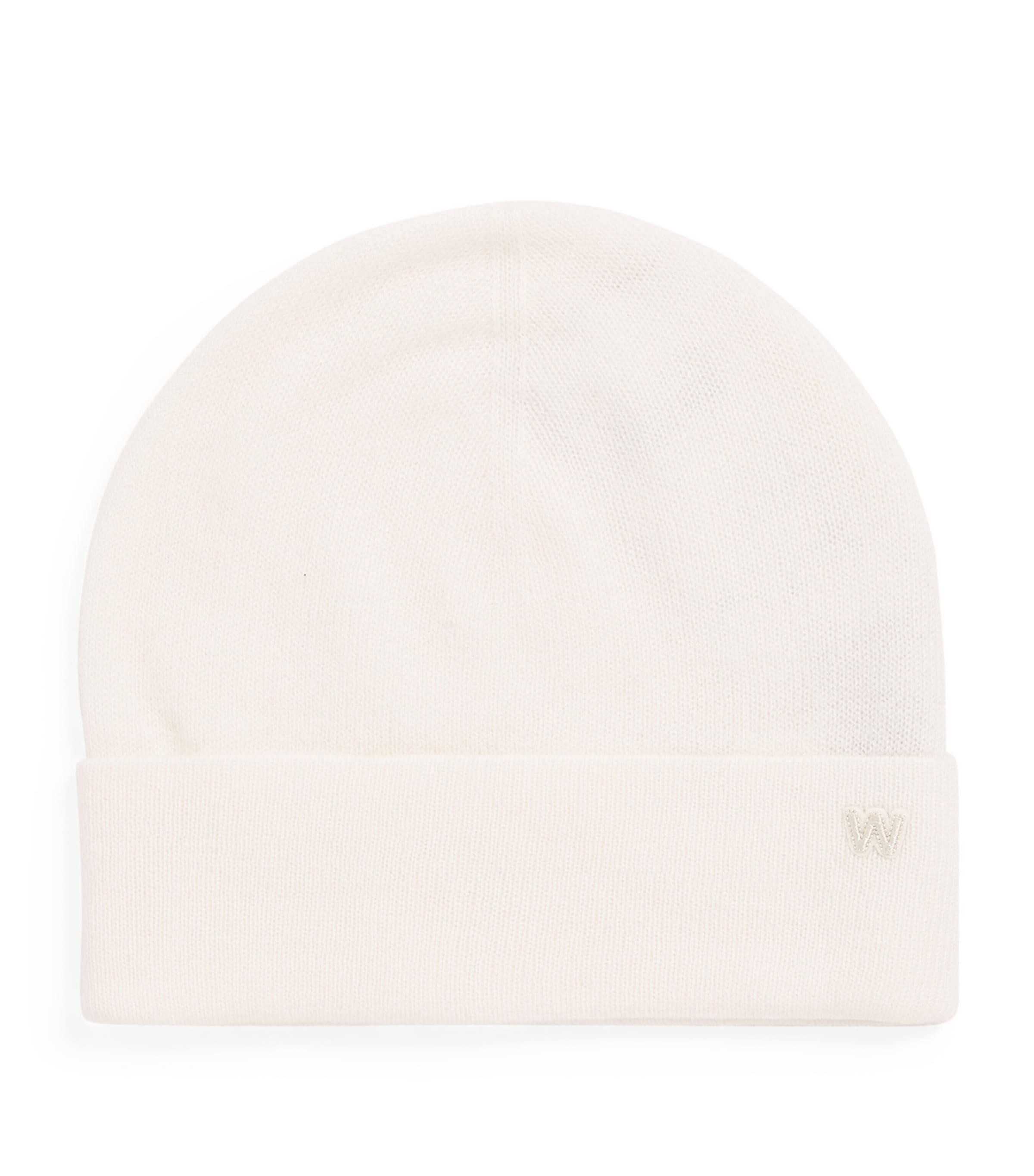 Weekend Max Mara Cashmere Beanie In White