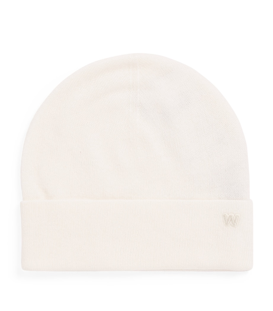 Cashmere Beanie OPTICAL WHITE Image 1