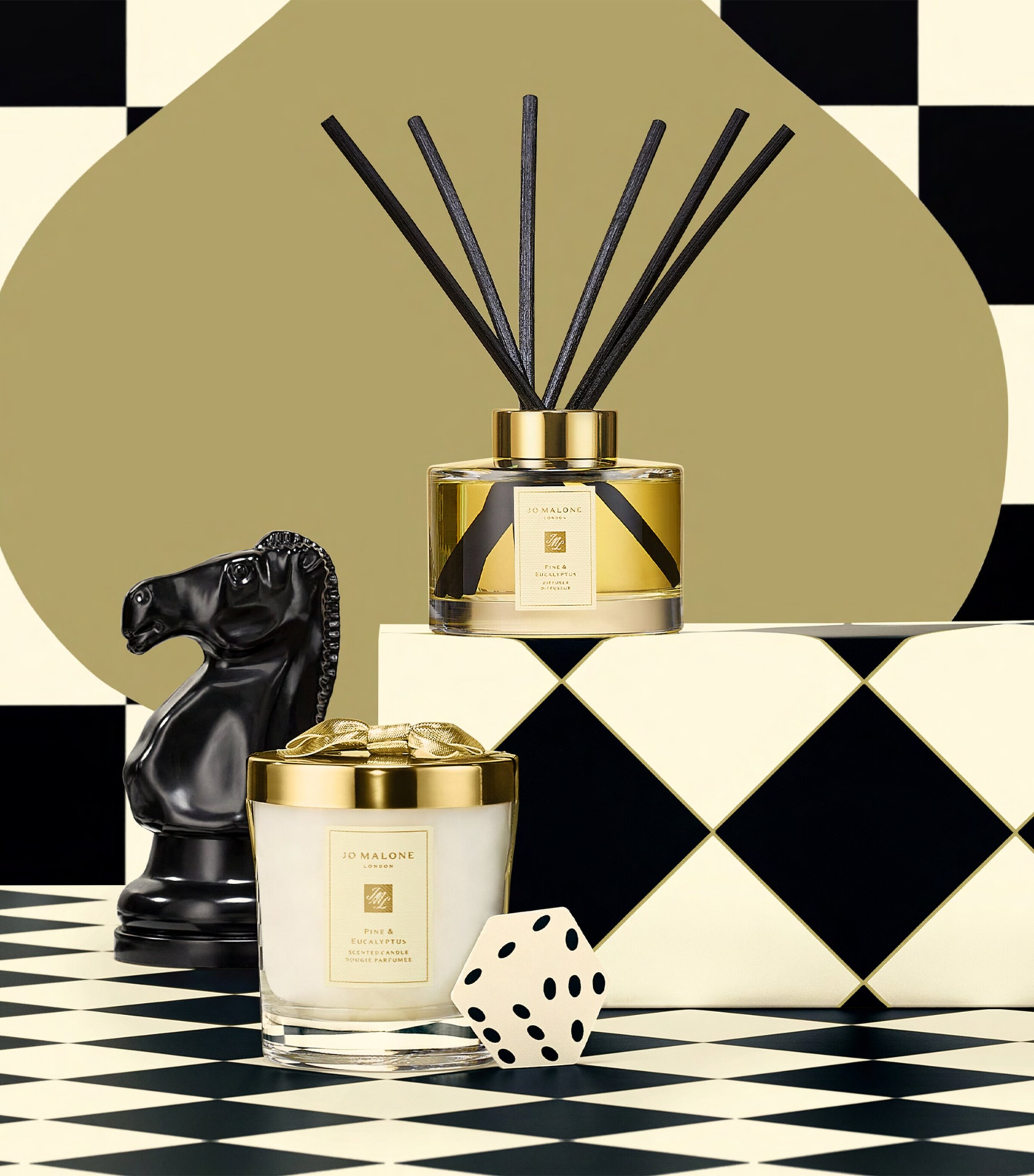Jo Malone London Pine and Eucalyptus Diffuser (165ml) Harrods US